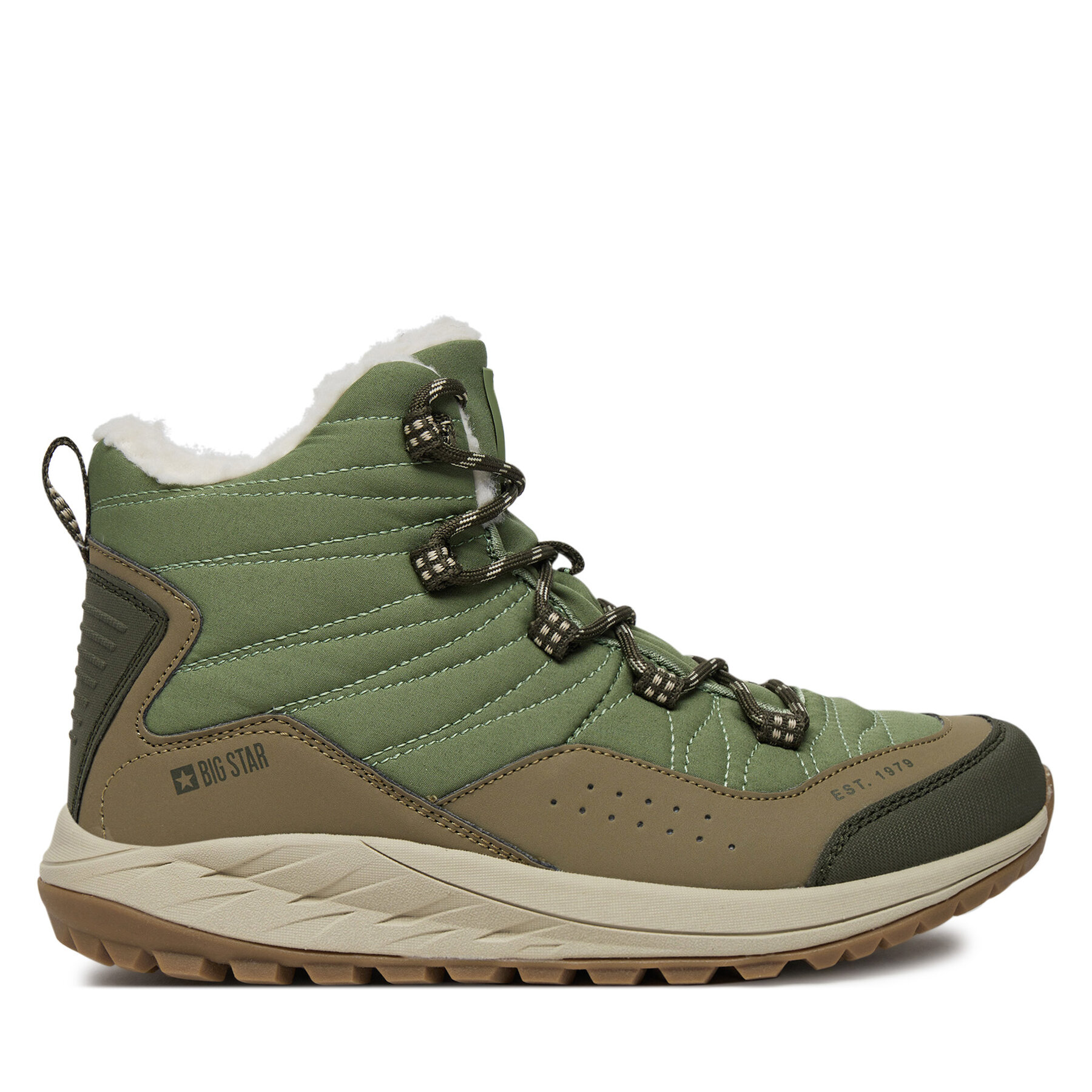 Damskie Trapery Big Star Shoes, Rozmiar 36 Zielony OO274A064