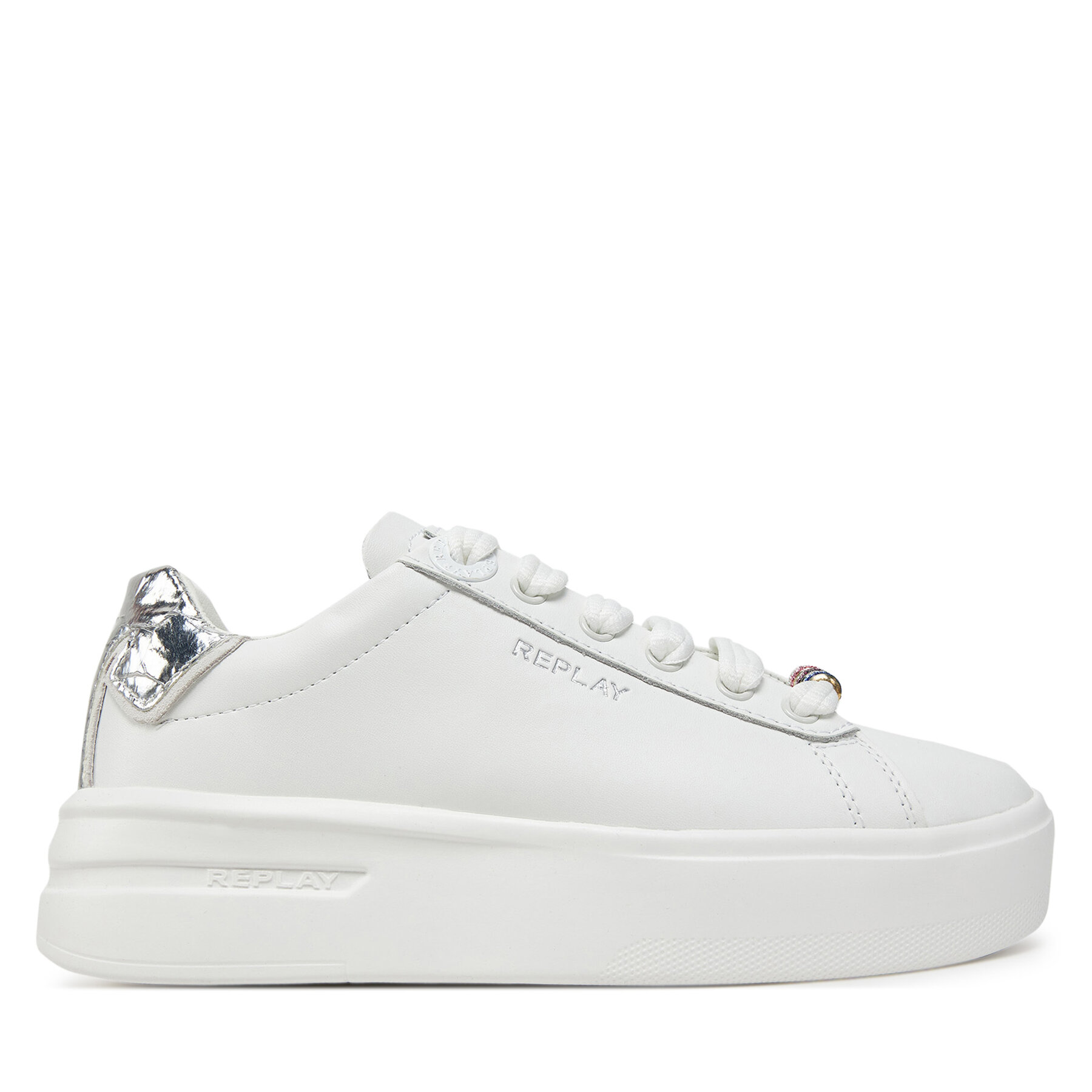 Dámske Sneakersy REPLAY, Rozmer: 37, Biela, GWZ4N .000.C0021L