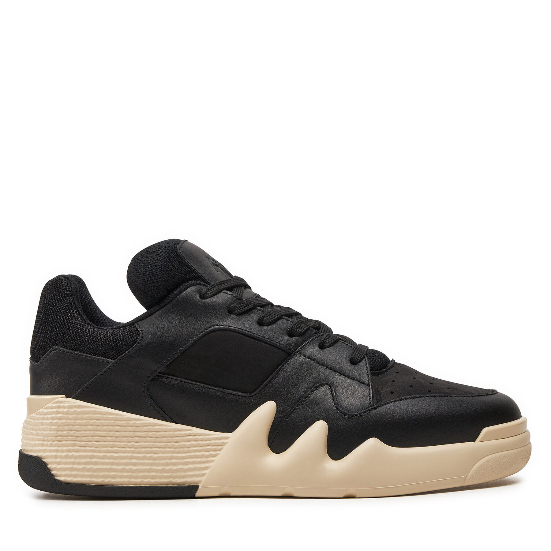 Giuseppe Zanotti Hombre Zapatillas, Talla : 42, Negro, RM40037