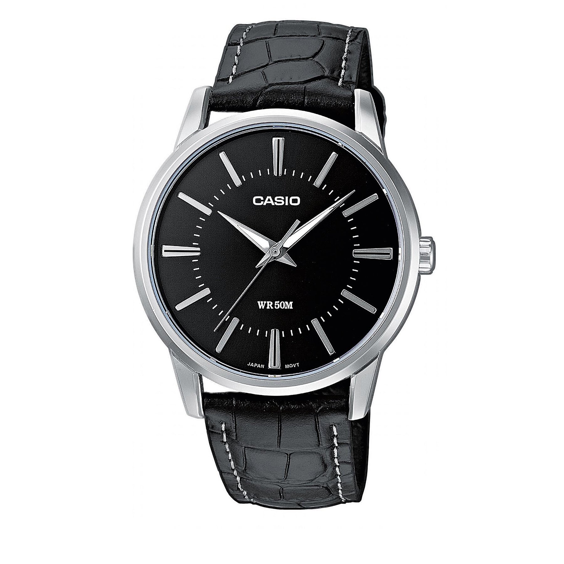 

Годинник Casio MTP-1303PL-1AVEG Black/Silver, Чорний