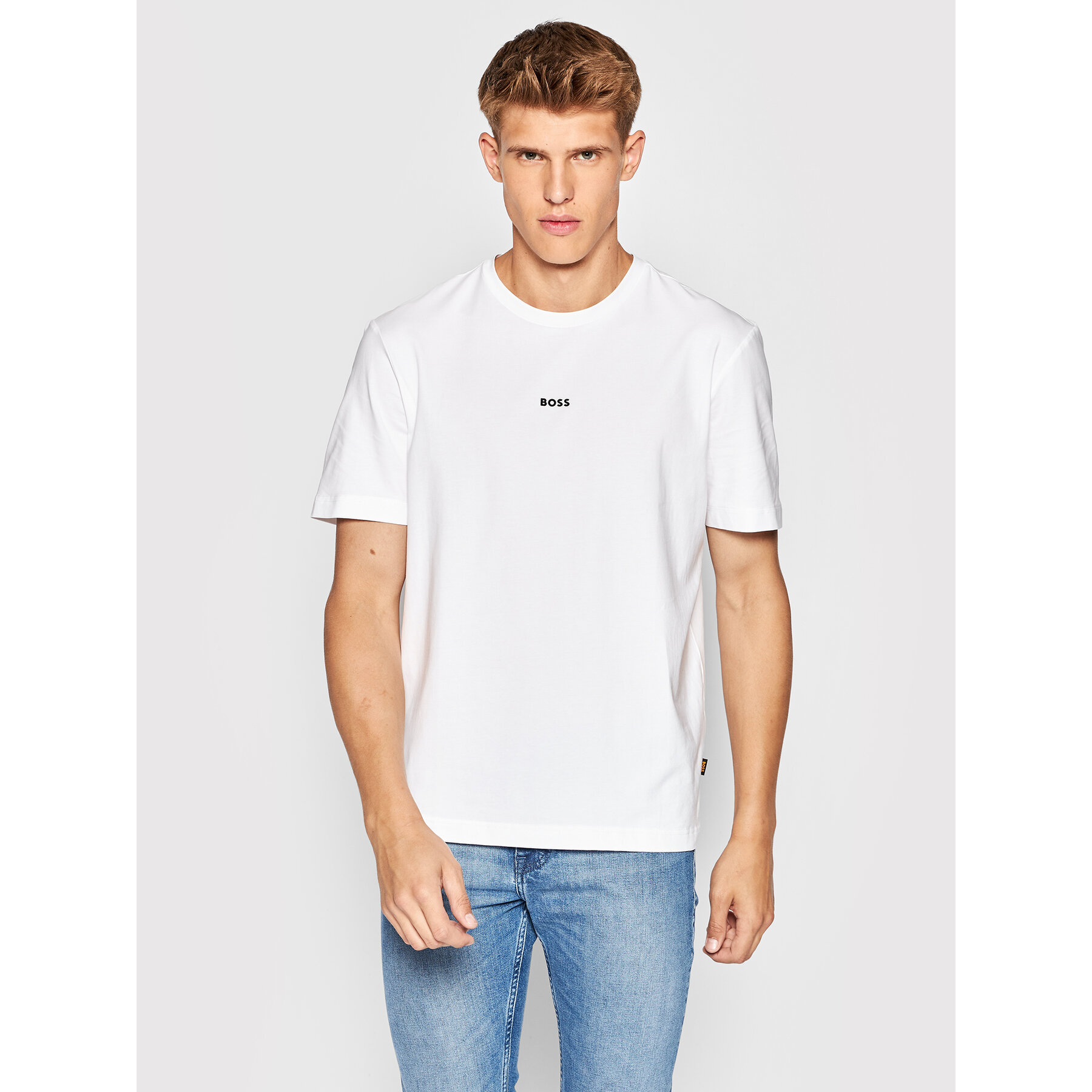 Boss T-shirt TChup 50473278 Bijela Relaxed Fit