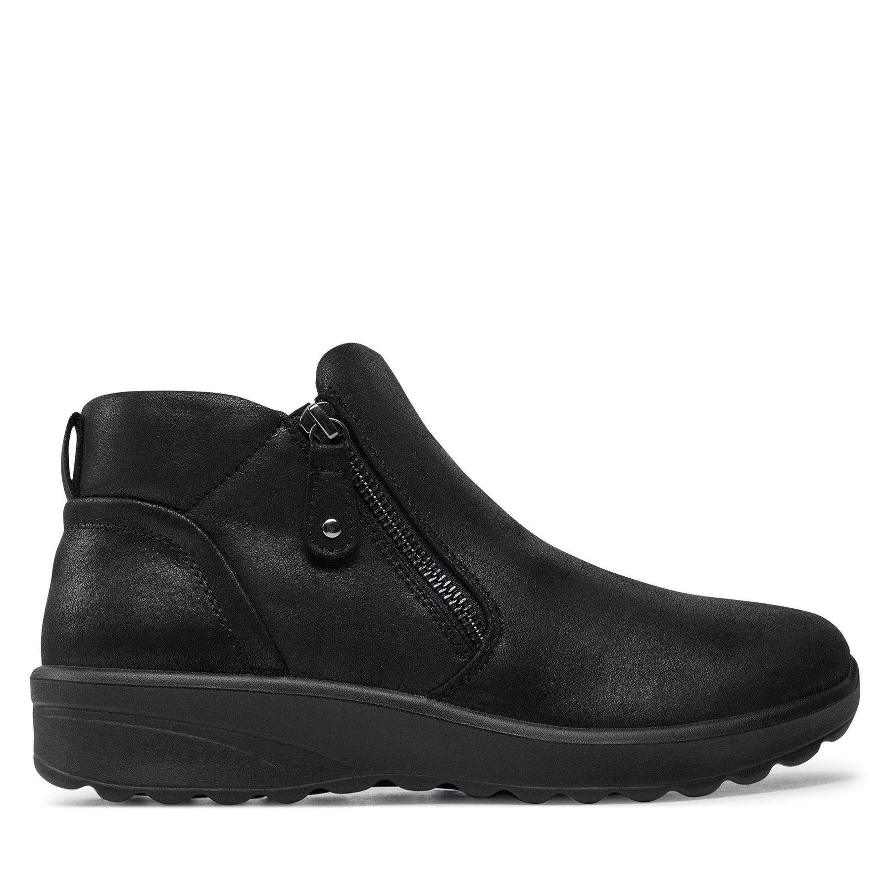 Botine Skechers Lovely Vibe 158952/BBK Negru
