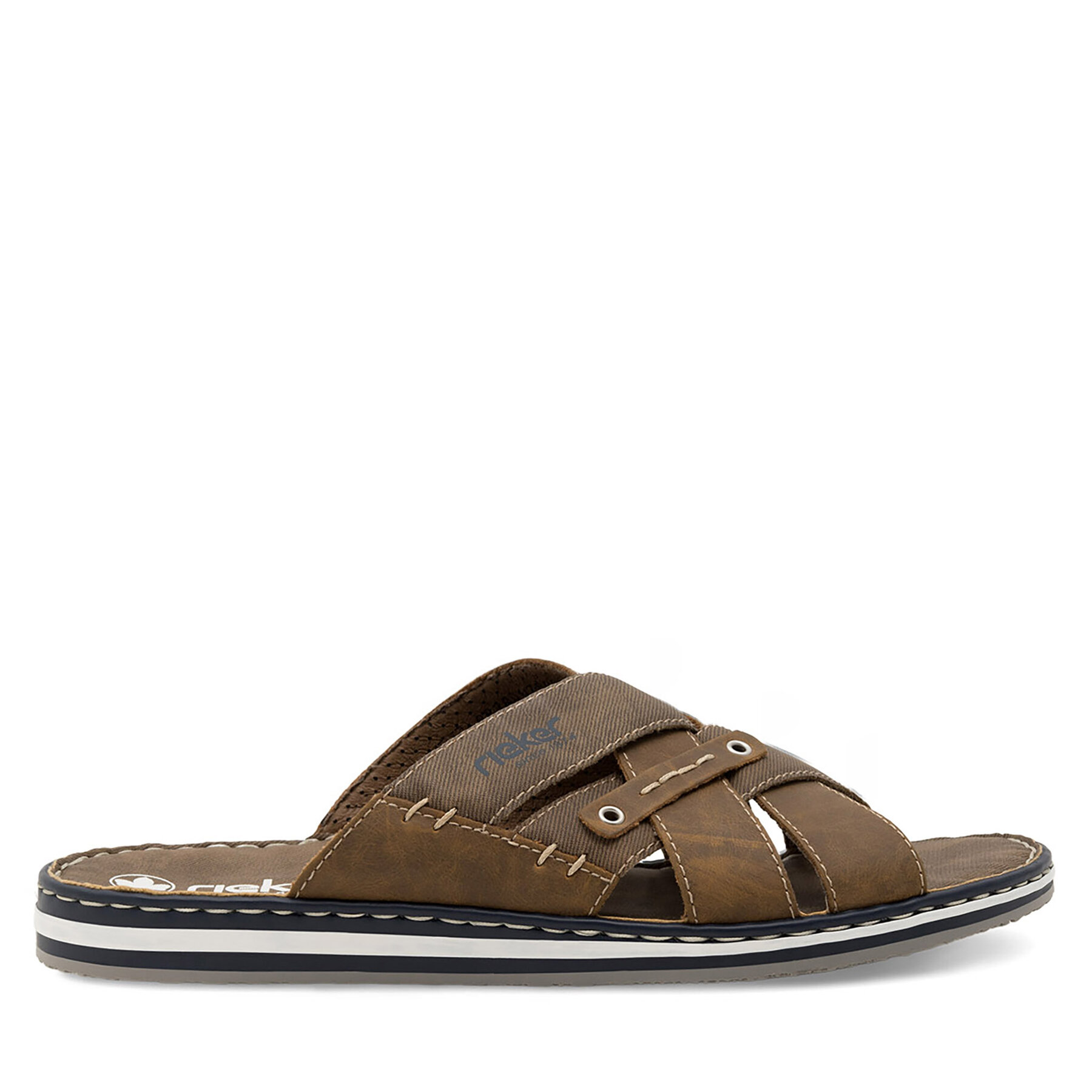 Mules / sandales de bain Rieker 21599-24 Marron