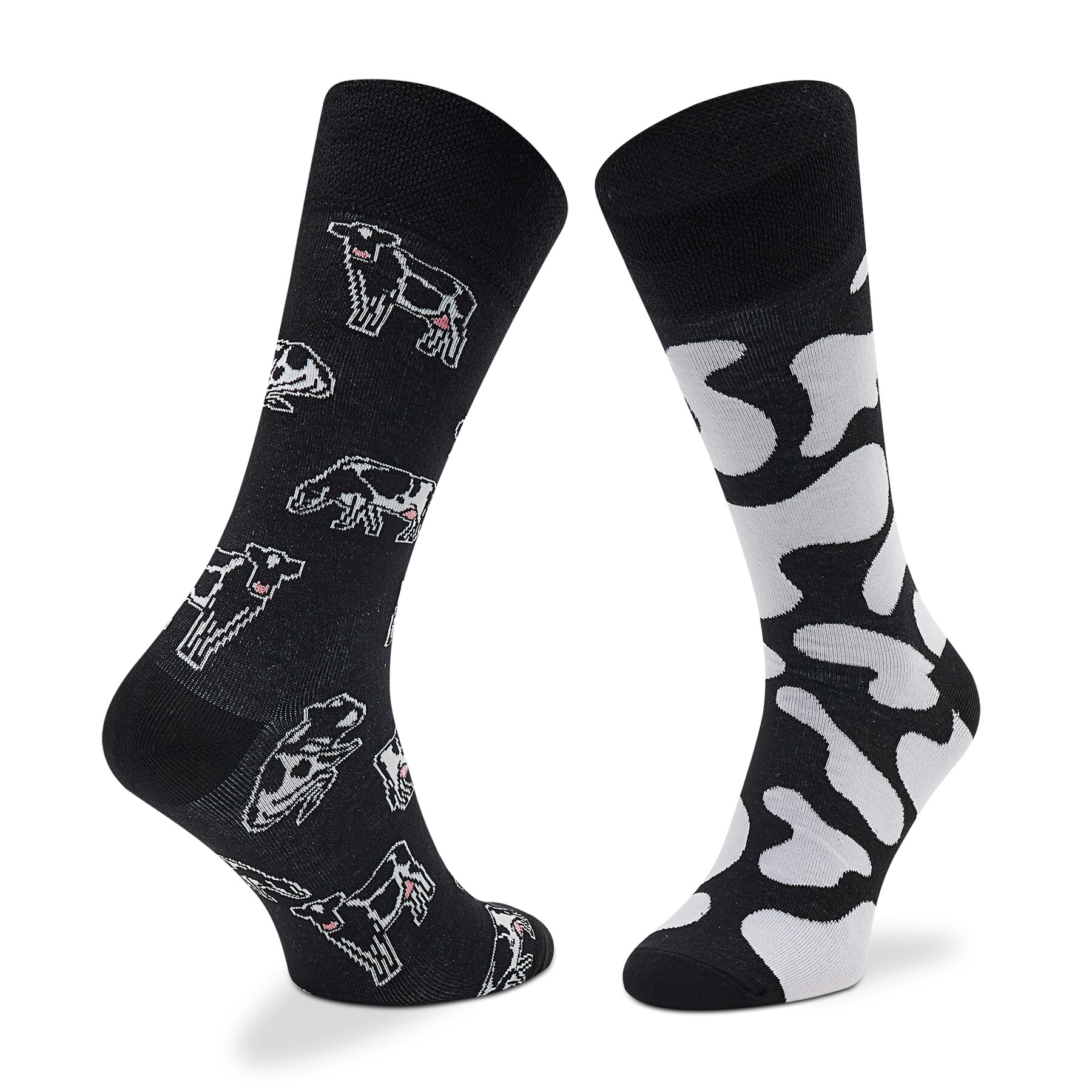 Visoke nogavice Unisex Todo Socks Wow Cow Multicolor