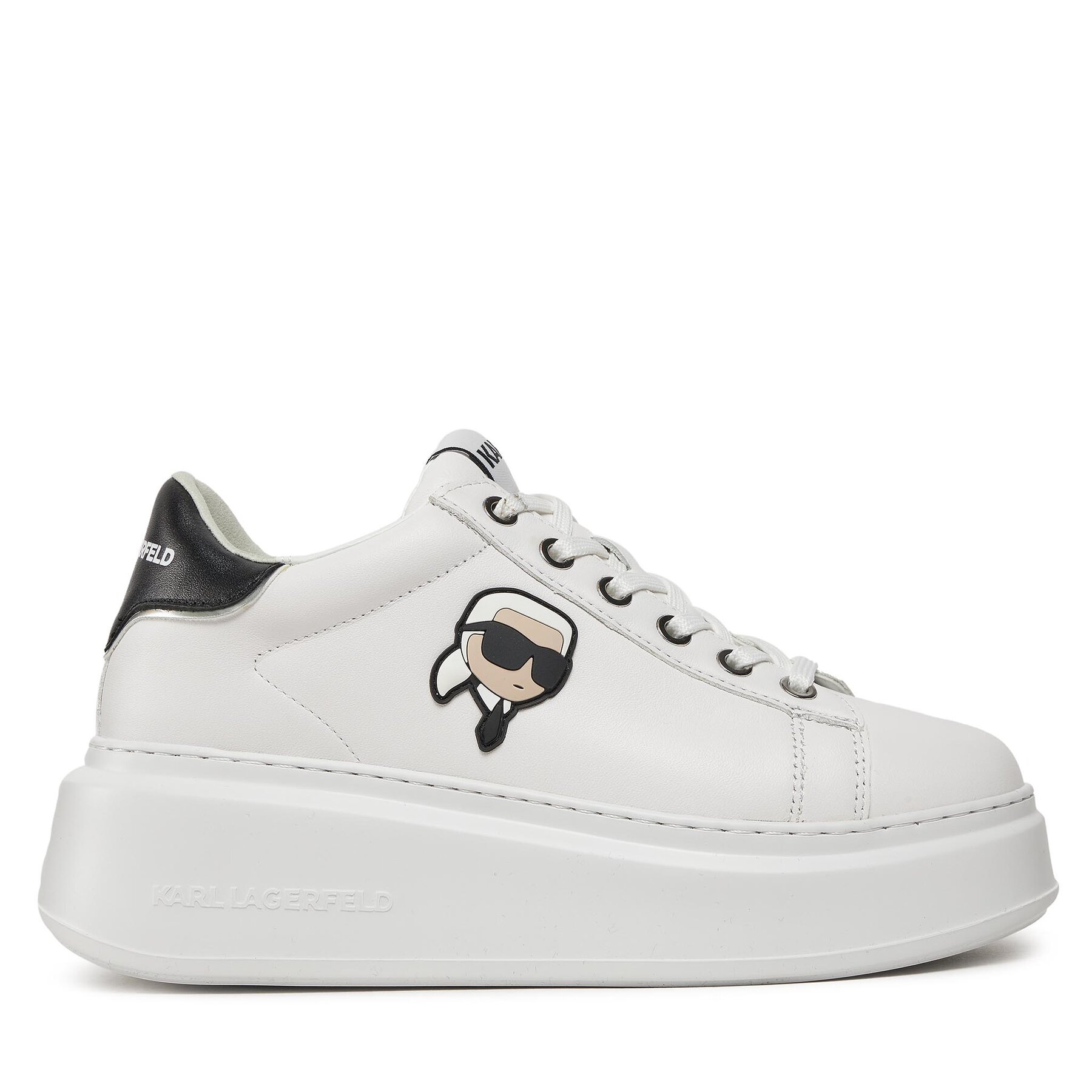 Damskie Sneakersy KARL LAGERFELD, Rozmiar 40 Biały KL63530N