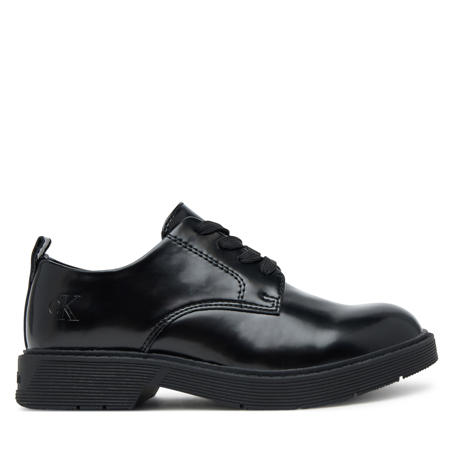 Оксфордки Calvin Klein Low Cut Lace-Up Shoe V3X4-83182-1453 S Черен