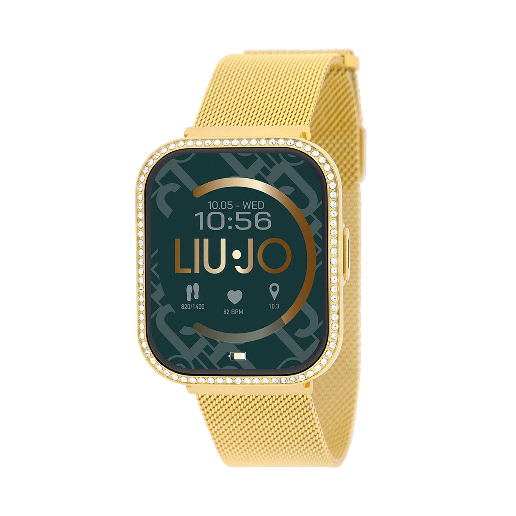 Smart hodinky Liu Jo Voice Slim SWLJ099 Zlatá