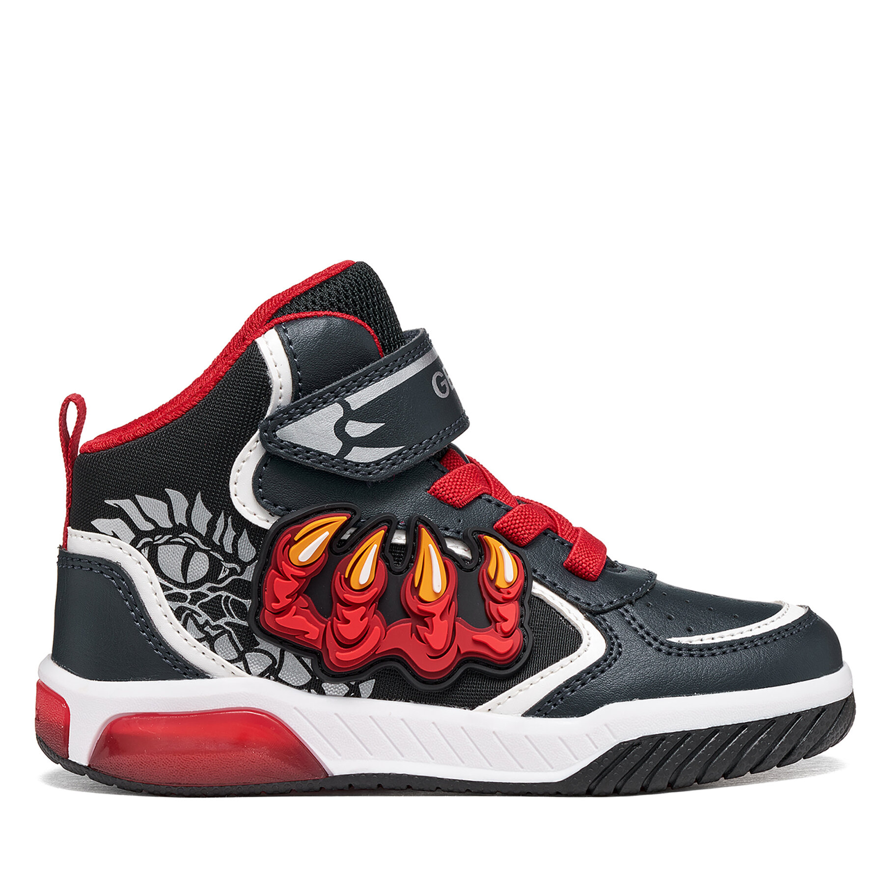 Sneakersy Geox J Inek Boy J669CA 1454 C0735 D Tmavomodrá