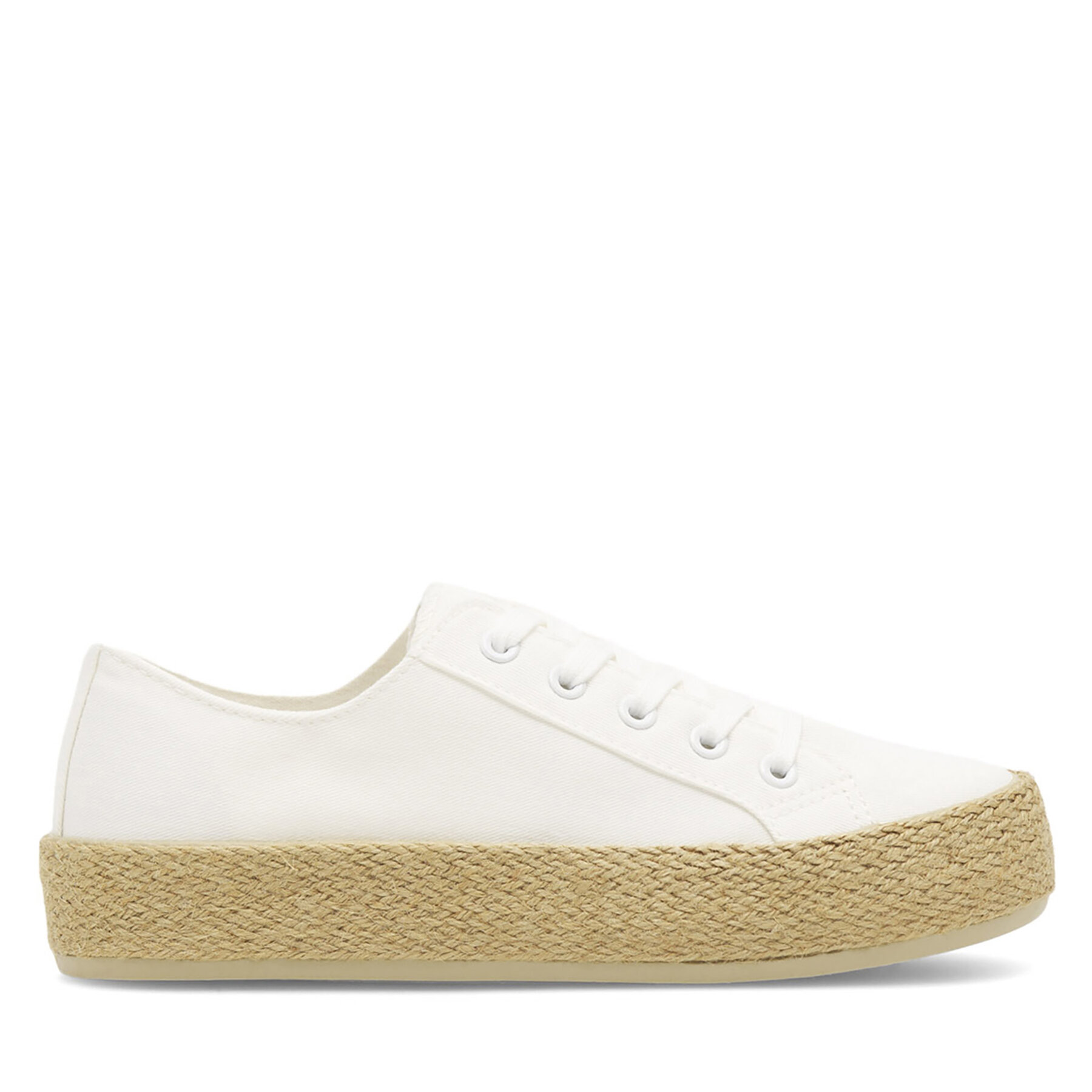 Espadrilky DeeZee WS19130-3 Biela