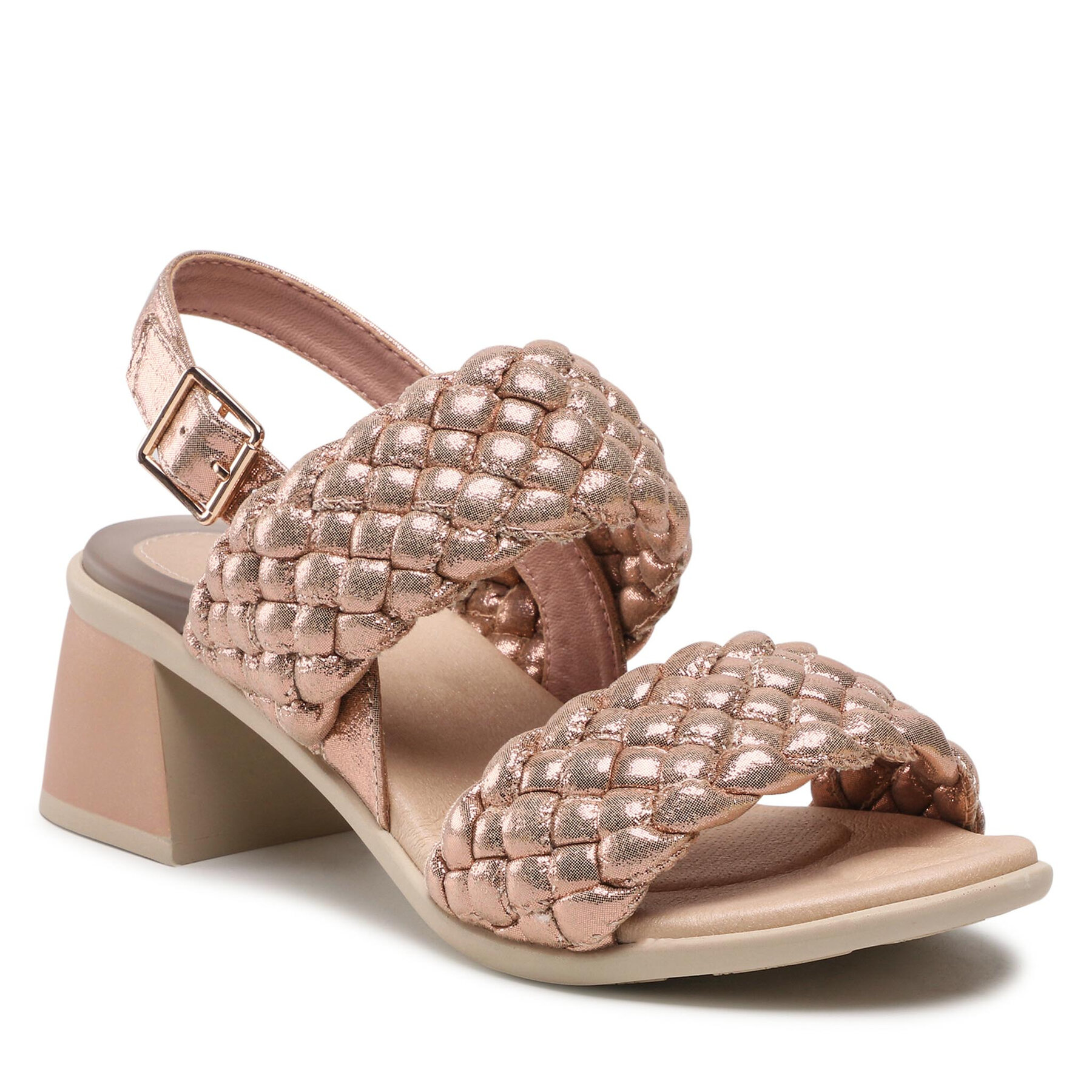 Sandale Scholl Promenade 2 Bands MF30018 1853 350 Rose Gold epantofi.ro imagine noua