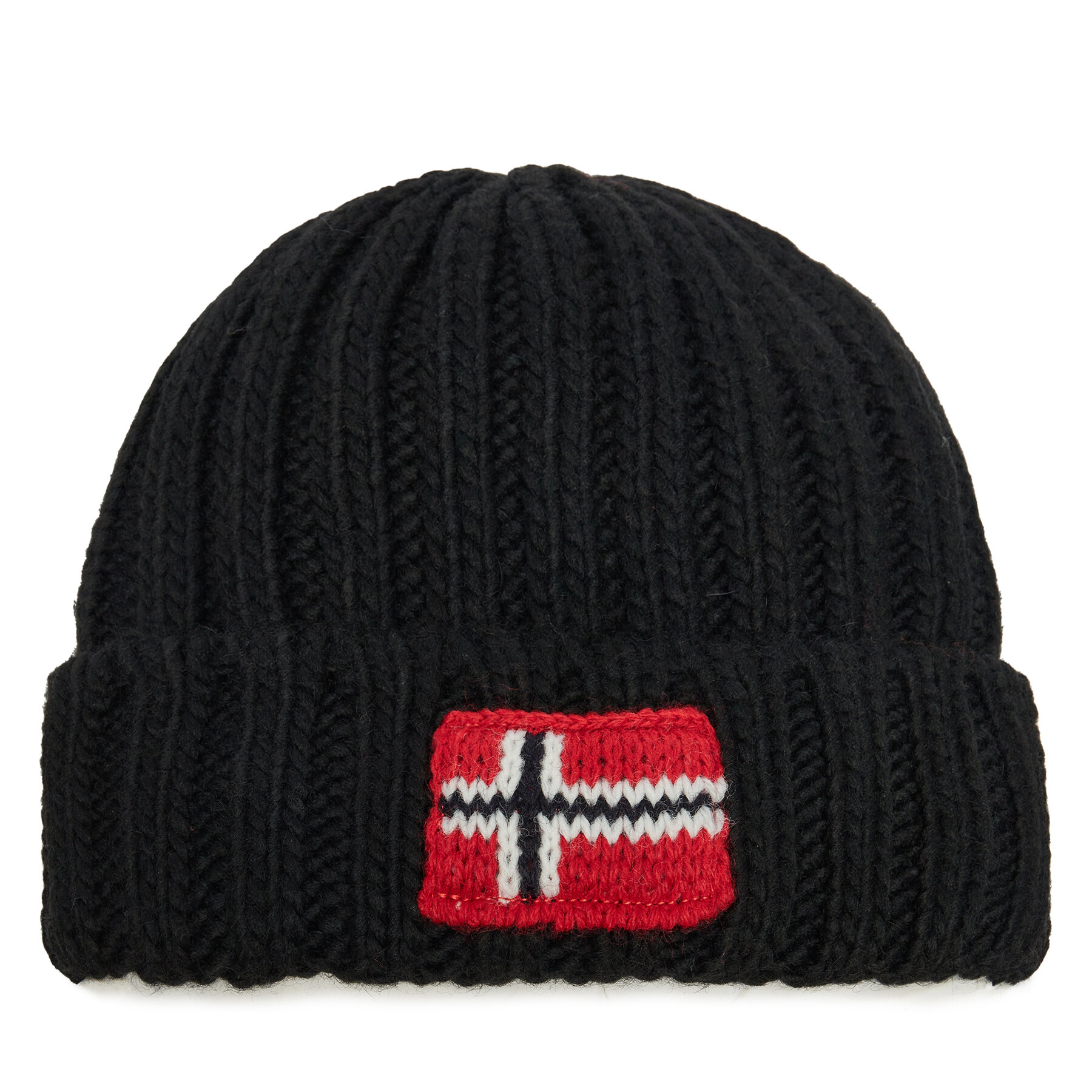 Napapijri Σκούφος Napapijri Semiury 6 NP0A4GMH Μαύρο