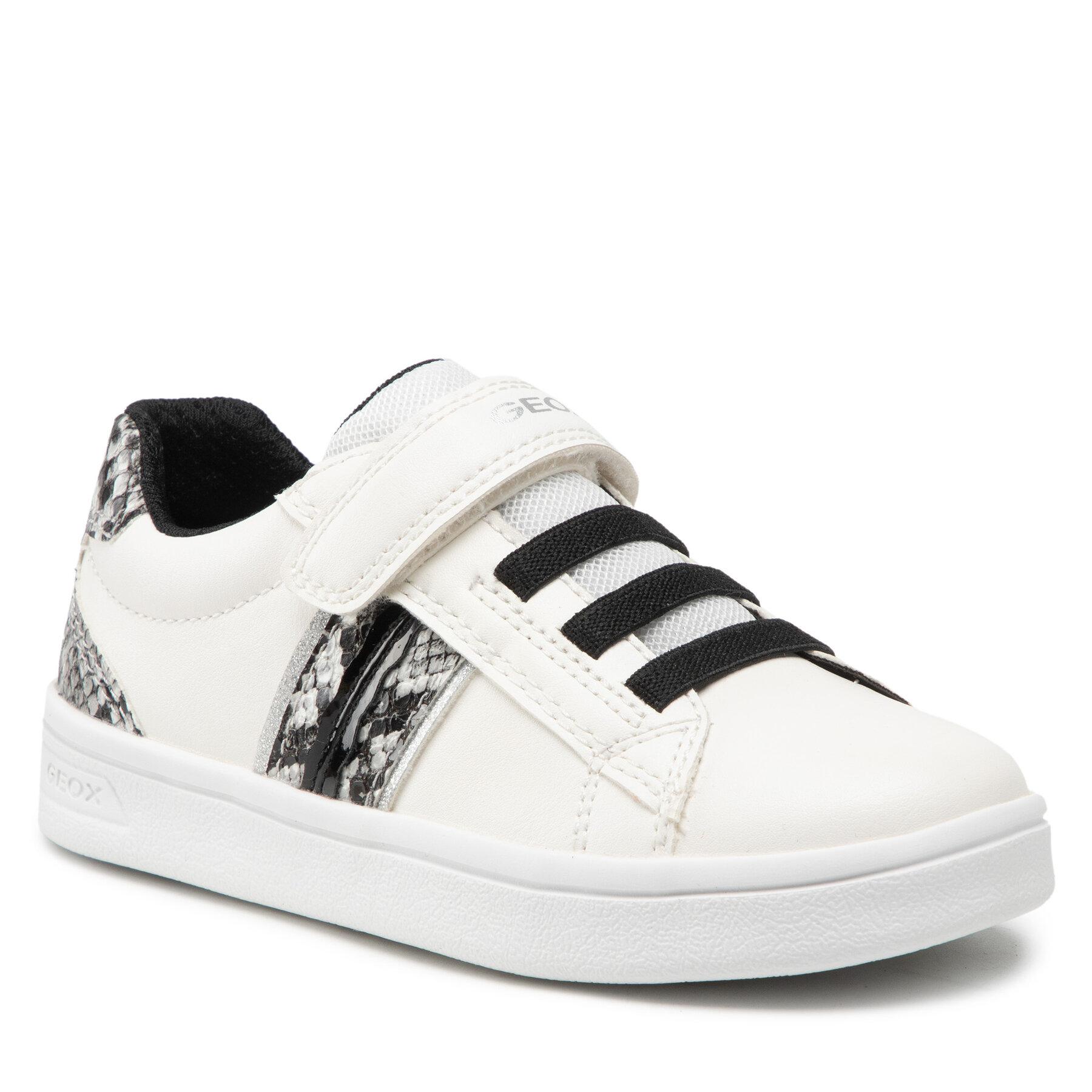 Geox J Djrock G. B J254MB 000BC C0404 S White/Black – Сникърси