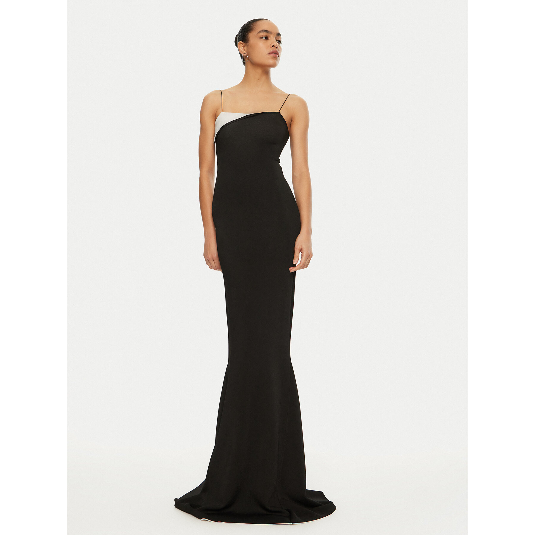 JACQUEMUS Strickkleid 24E241KN449 Schwarz Regular Fit