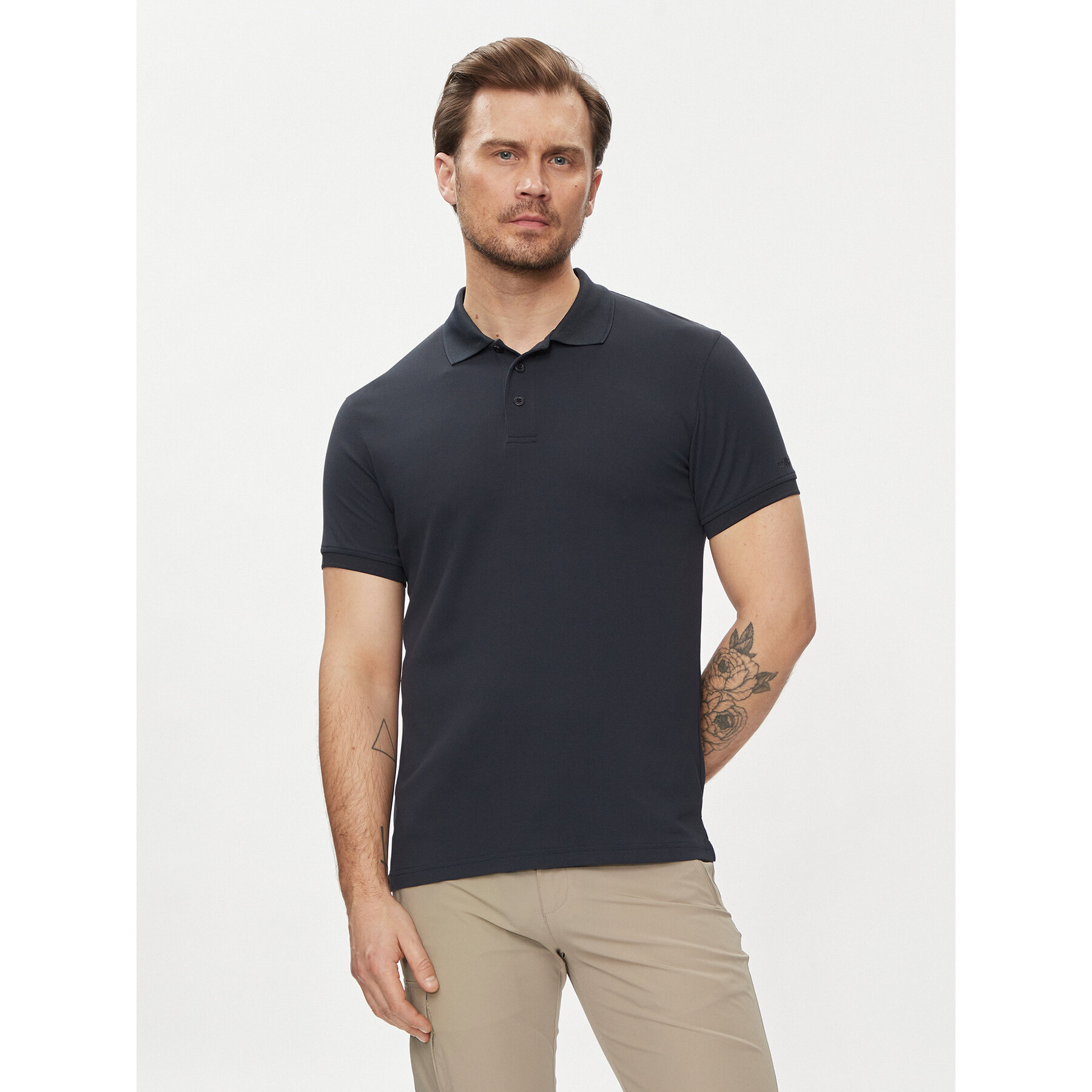 CMP Polo 31T7497V Γκρι Regular Fit