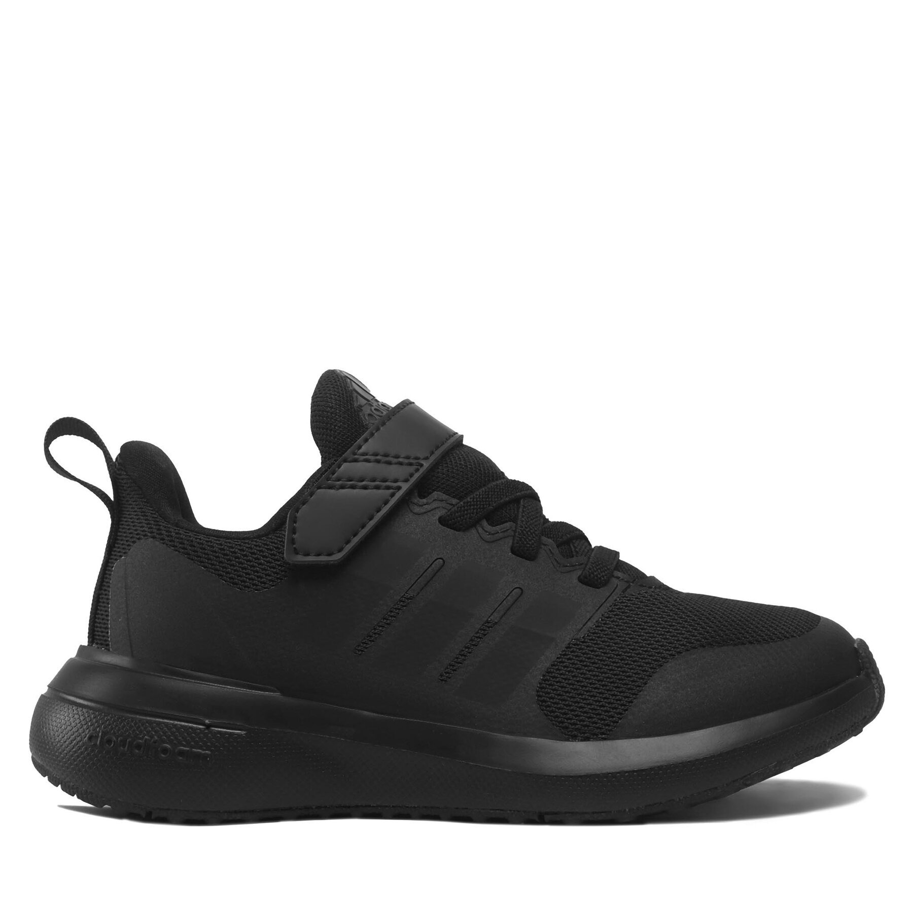 Sneakers adidas Fortarun 2.0 Cloudfoam Sport Running Elastic Lace Top Strap Shoes HP3118 Noir
