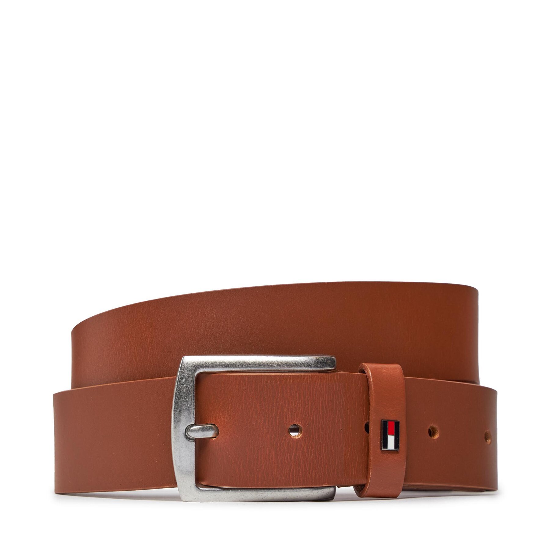 Tommy Hilfiger Ζώνη Ανδρική Tommy Hilfiger Denton 3.5 Ext AM0AM12054 Καφέ