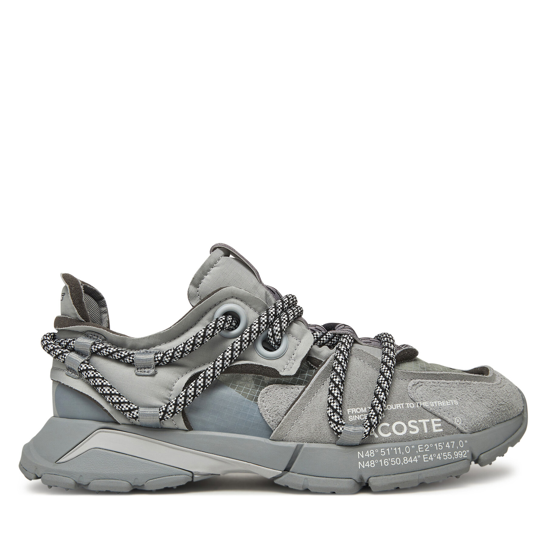 Pánske Sneakersy Lacoste, Rozmer: 42, Sivá, 7-49SMA0012