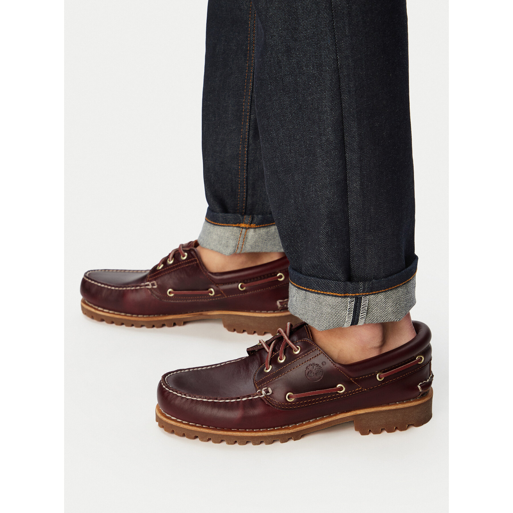 Mokasíny Timberland Authentics Boat 3 Eye Classic TB0500096481 Hnedá