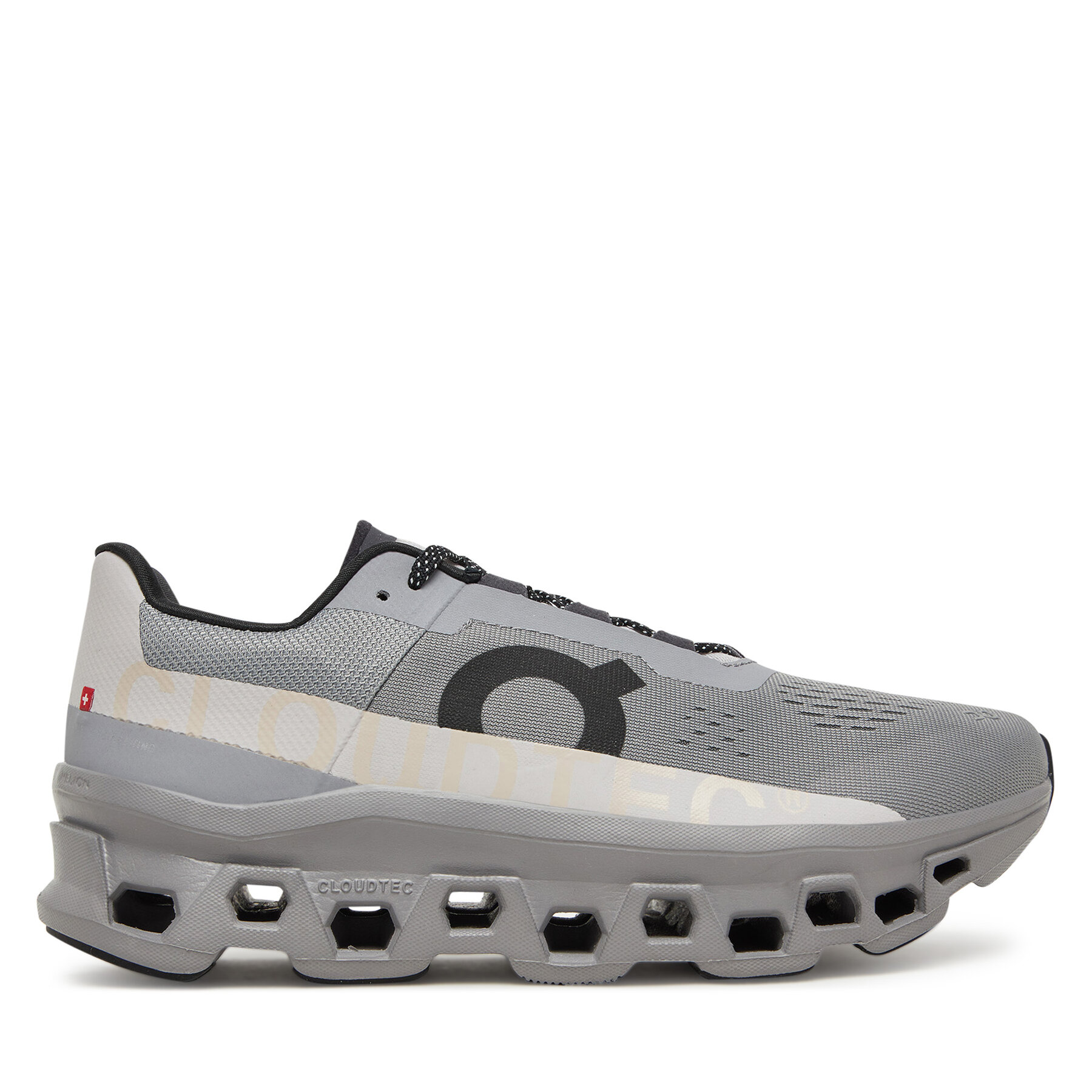 Scarpe running On Cloudmonster 6197657 Grigio