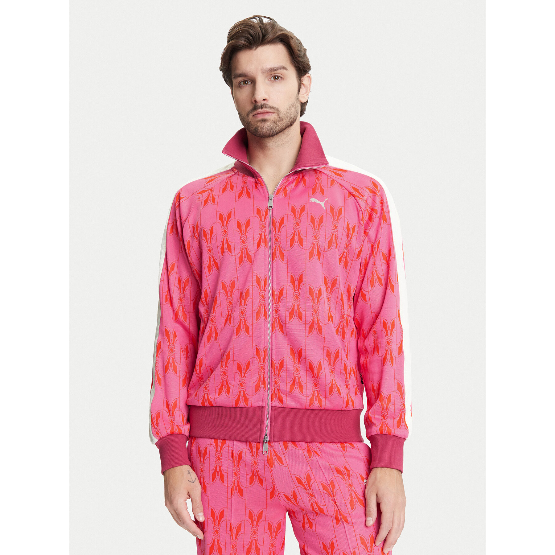 Puma Sweatshirt The NeverWorn V T7 631491 Rosa Regular Fit