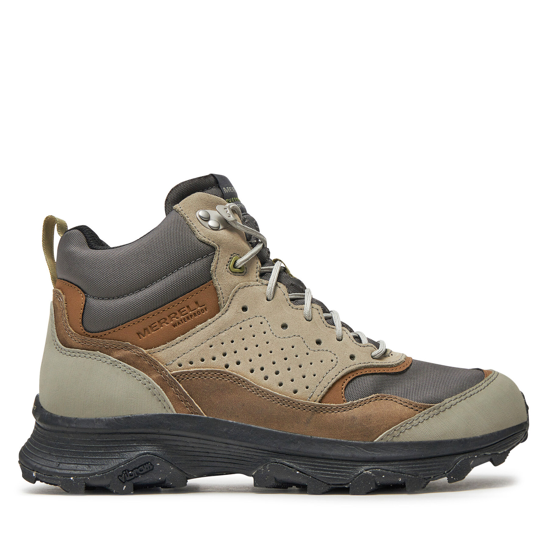 Turistiniai batai Merrell Speed Solo Mid Wp J037859 Pilka