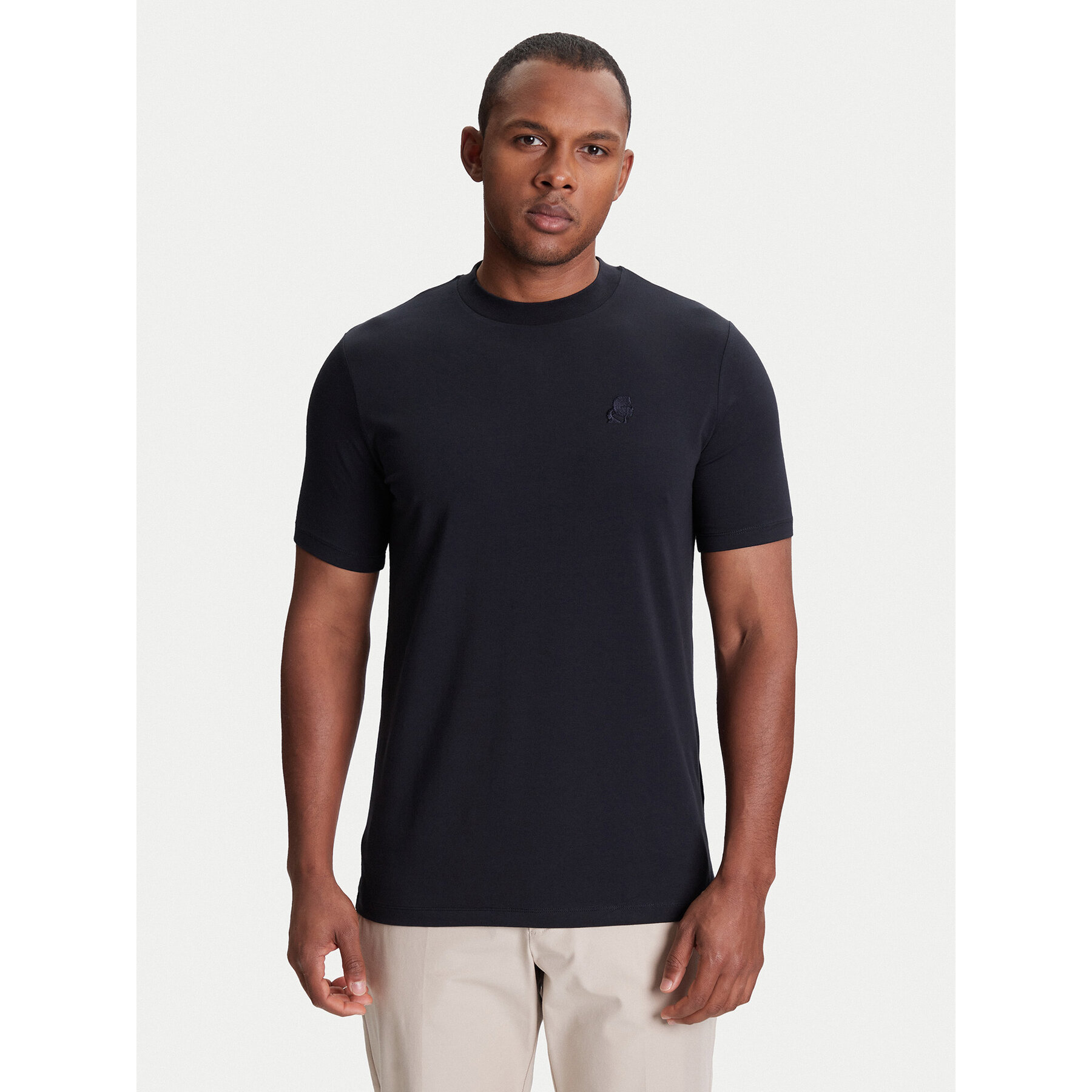 KARL LAGERFELD T-Shirt 755750 553221 Σκούρο μπλε Regular Fit