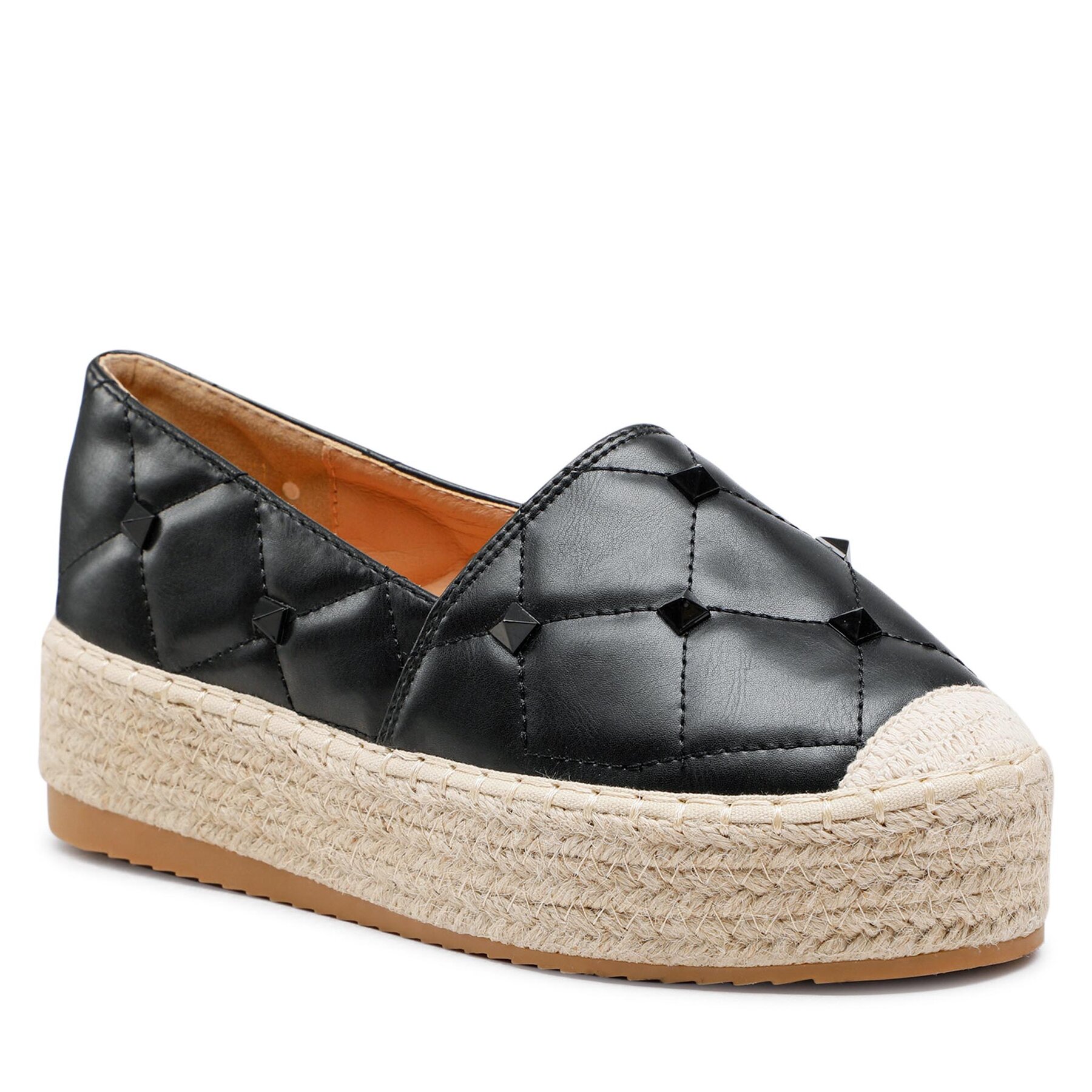 Espadrilky DeeZee WS020610-01 Čierna