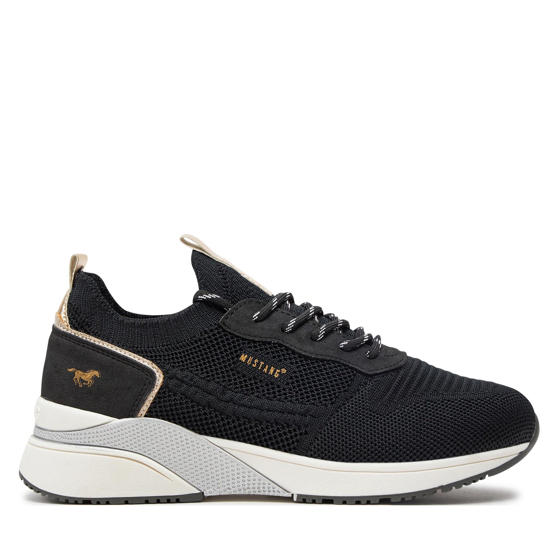 Zapatillas Mustang 1358314 Negro