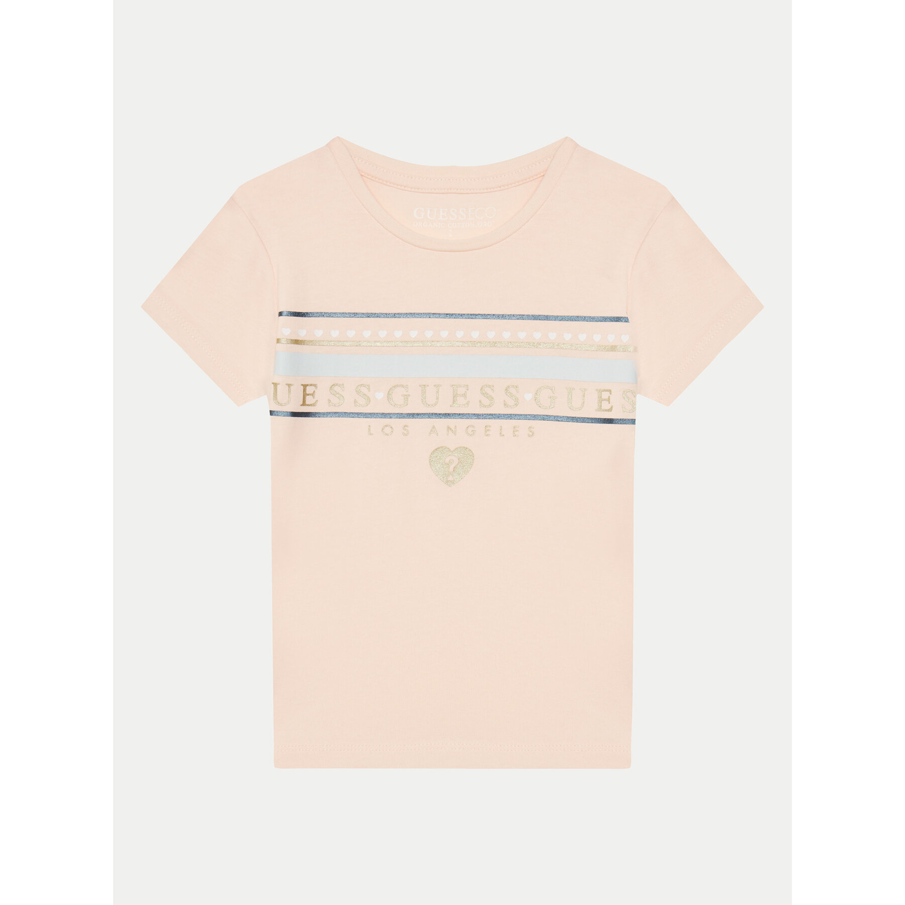 Guess Póló K5GI00 K6YW4 Rózsaszín Regular Fit