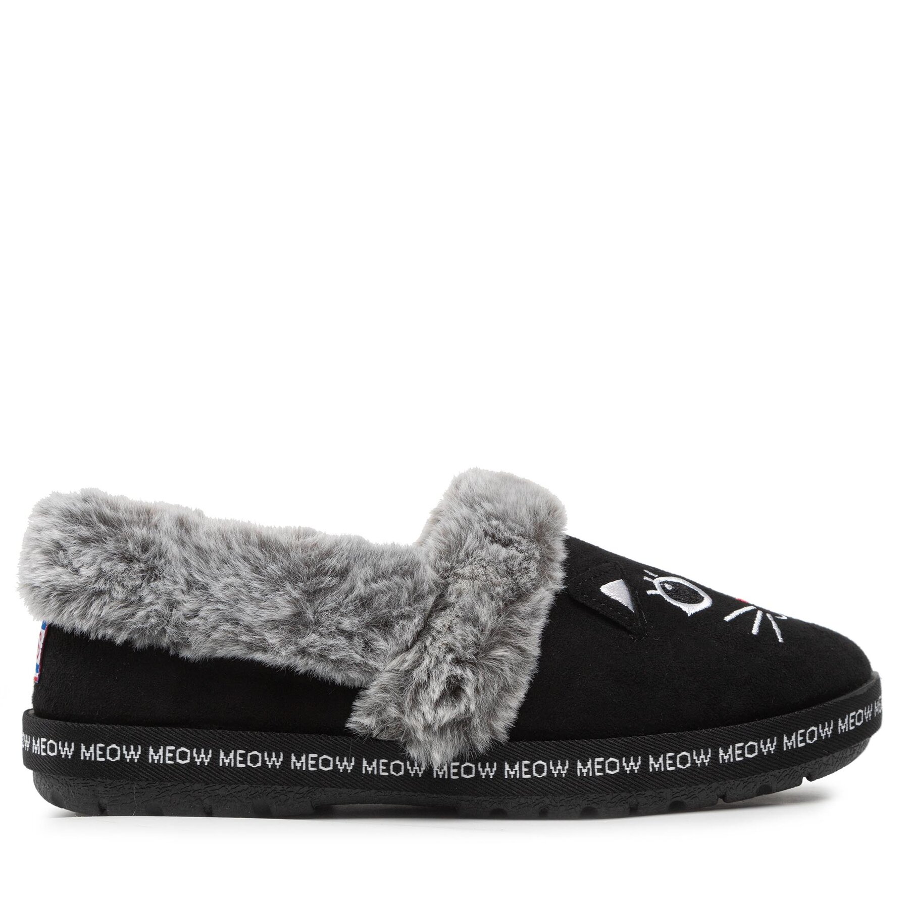 Papuci de casă Skechers Meow Pajamas 33355/BLK Negru