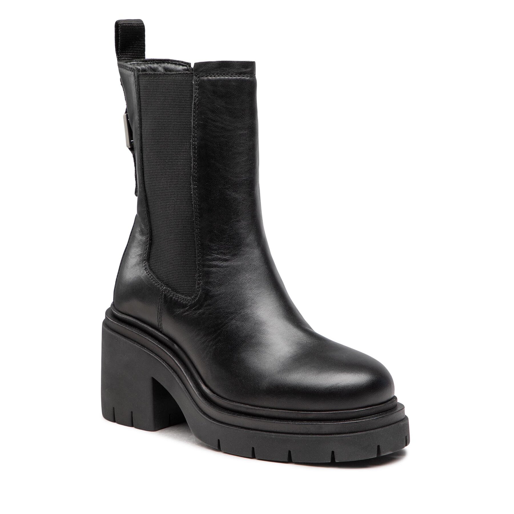 Botine Blauer F2ZENDA02/LEA Negru