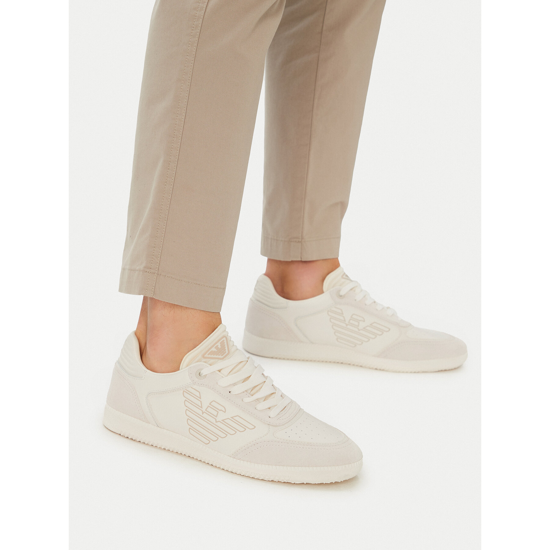 Tenisice EA7 Emporio Armani 7X000405 AF19826 MZ599 Krem