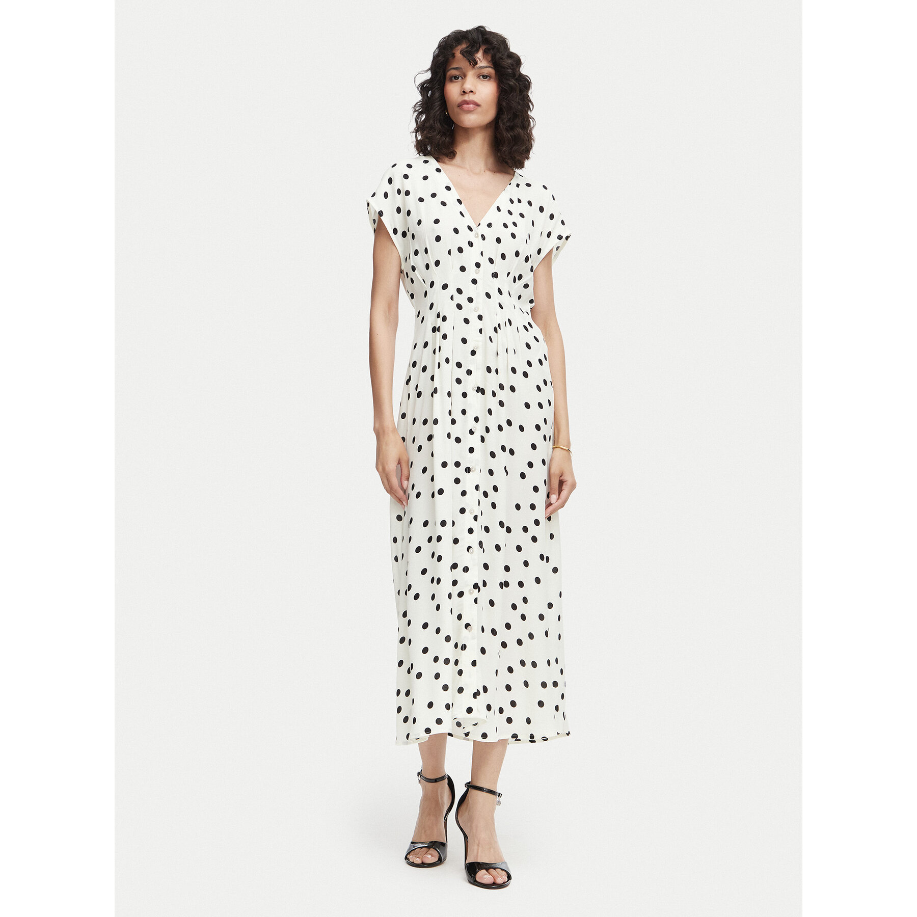 Vero Moda Sommerkleid Elisa 10348019 Weiß Regular Fit