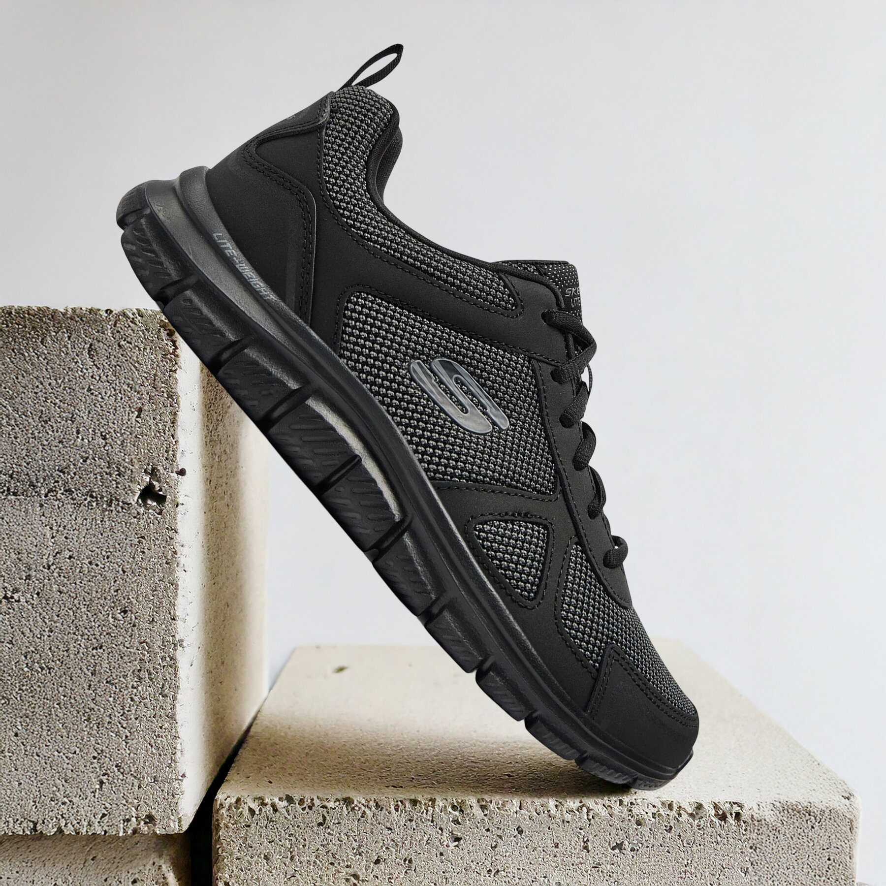 Skechers Pánske Sneakersy, Rozmer: 42, Čierna, Bucolo 52630/BBK