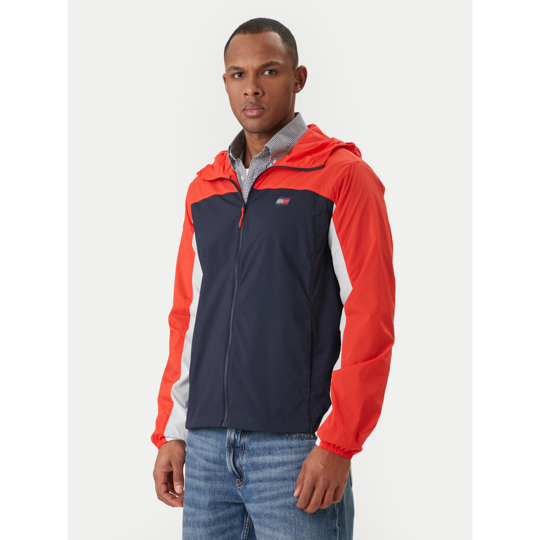 Tommy Jeans Übergangsjacke DM0DM23112 Dunkelblau Regular Fit