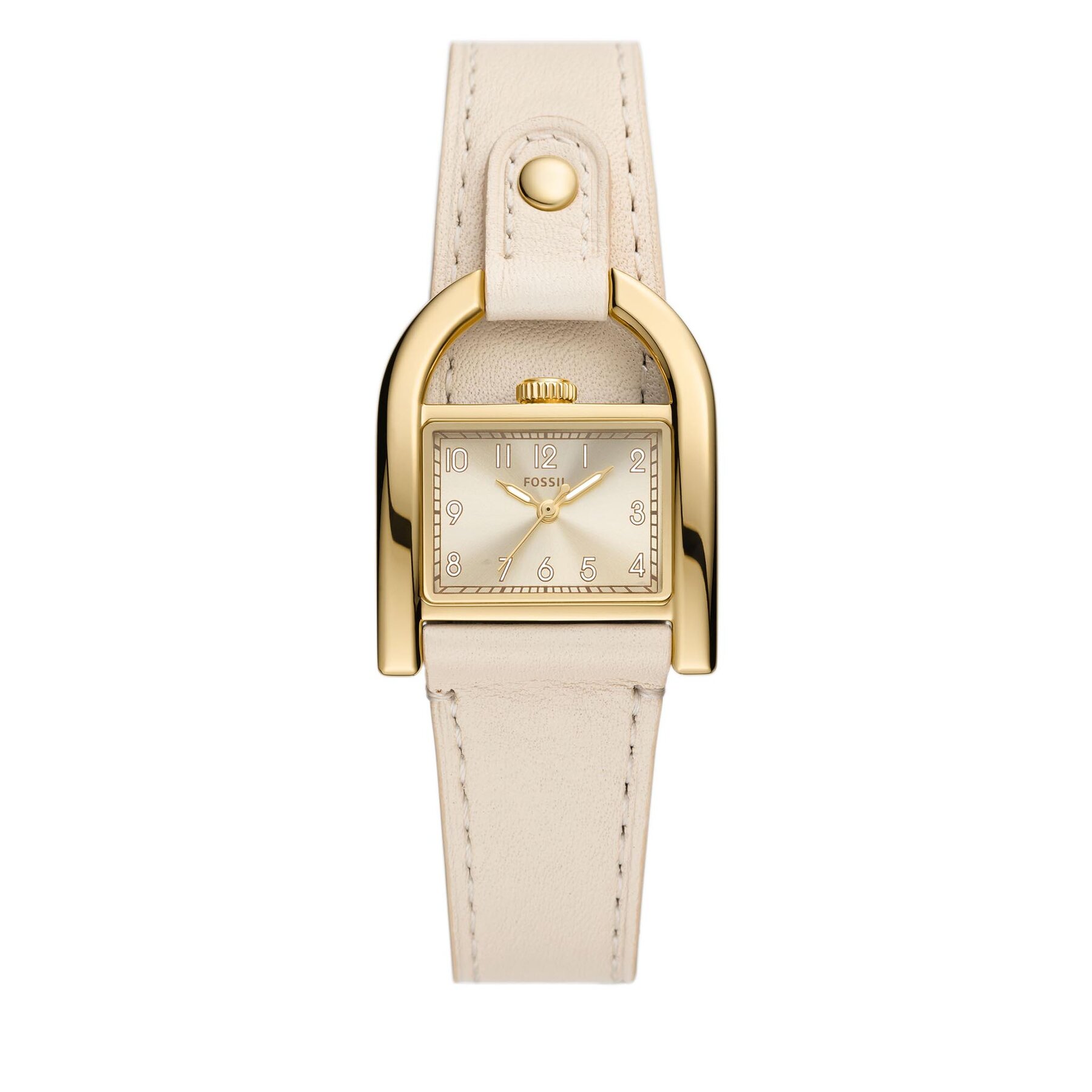 

Годинник Fossil Harwell ES5280 Beige/Gold, Бежевий