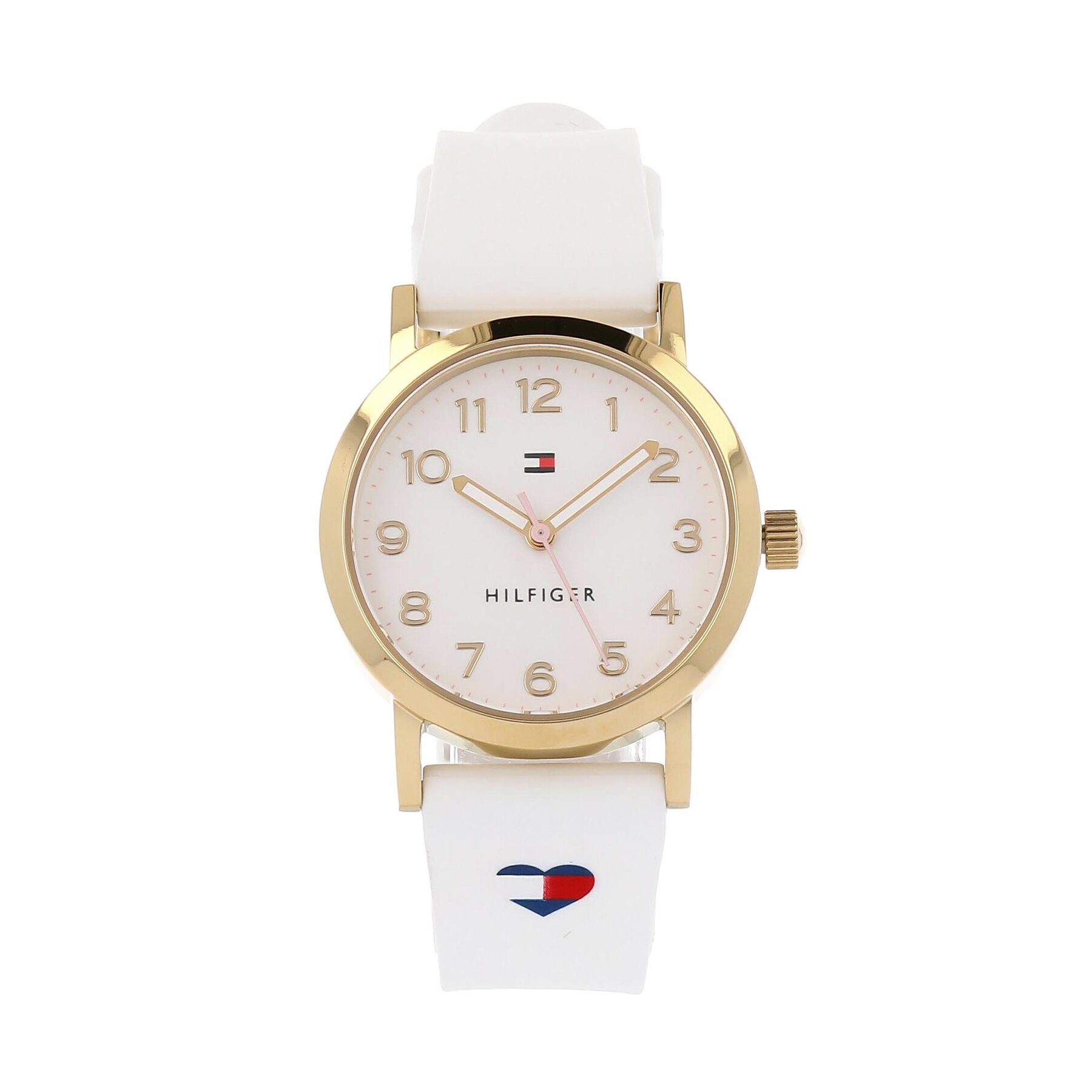 

Годинник Tommy Hilfiger Girls Communion 1720039 Gold/White, Білий