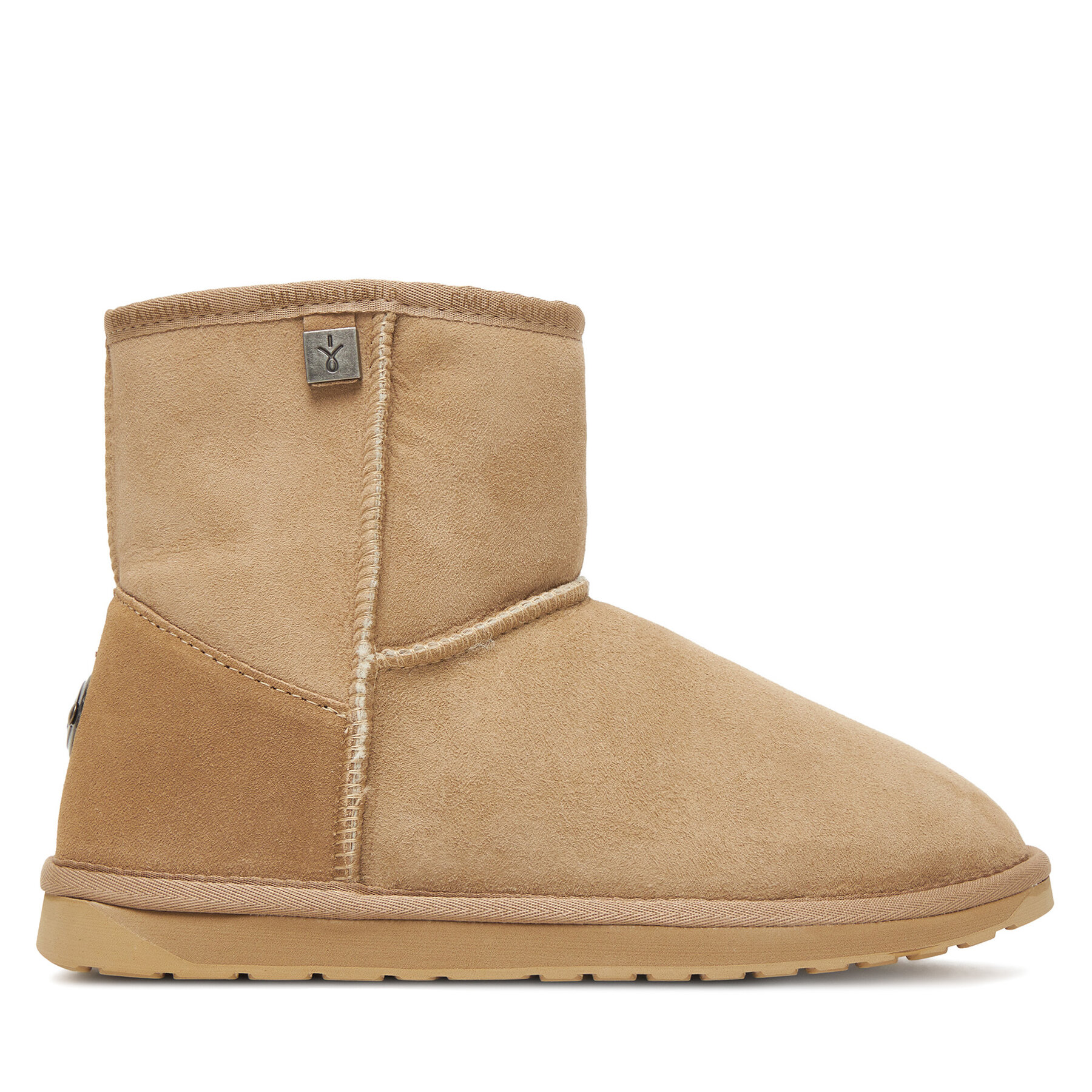 Damskie EMU Australia Śniegowce, Rozmiar 38 Beżowy Platinum Stinger Slim Mini WP20003