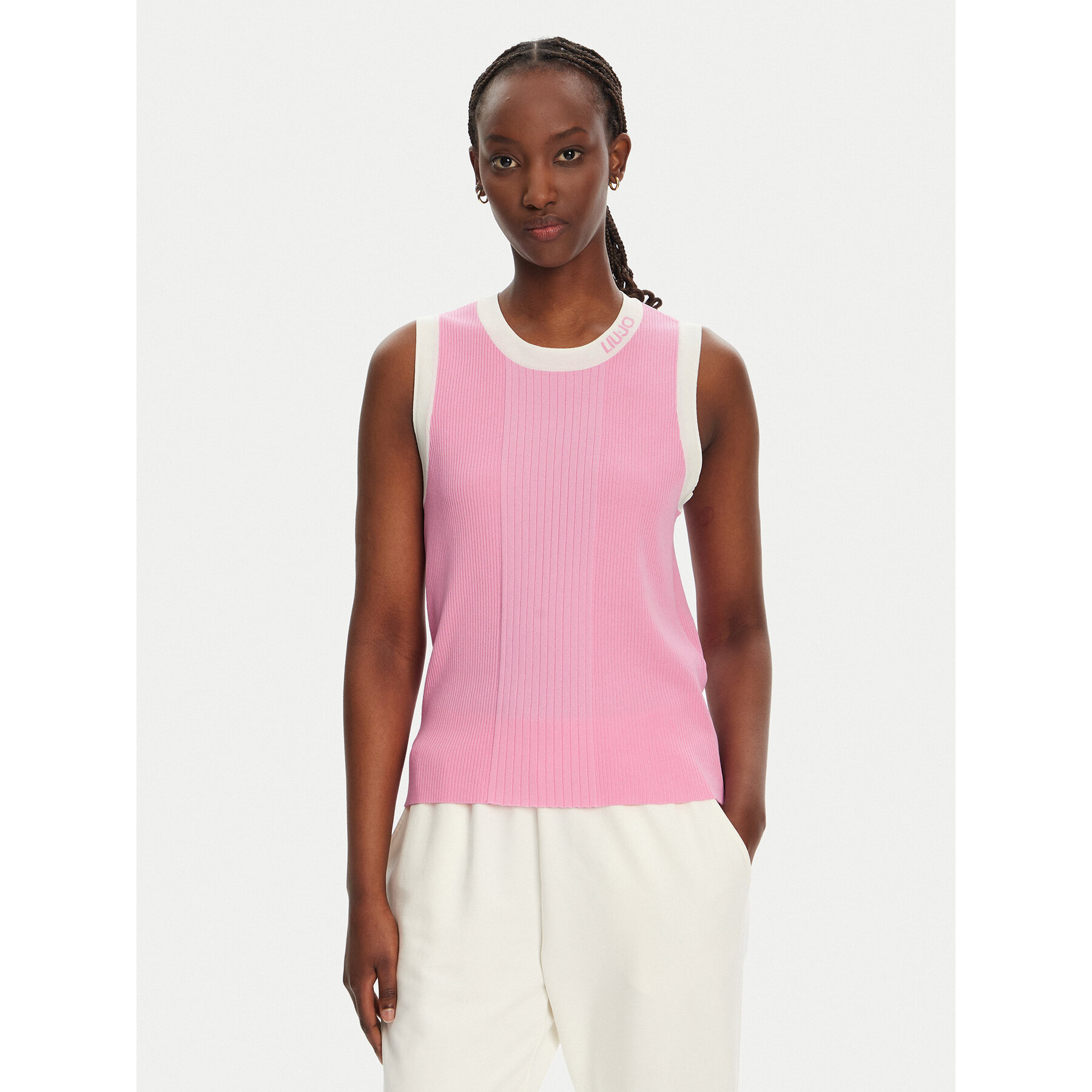 Liu Jo Sport Top TA5092 MS022 Ružičasta Regular Fit