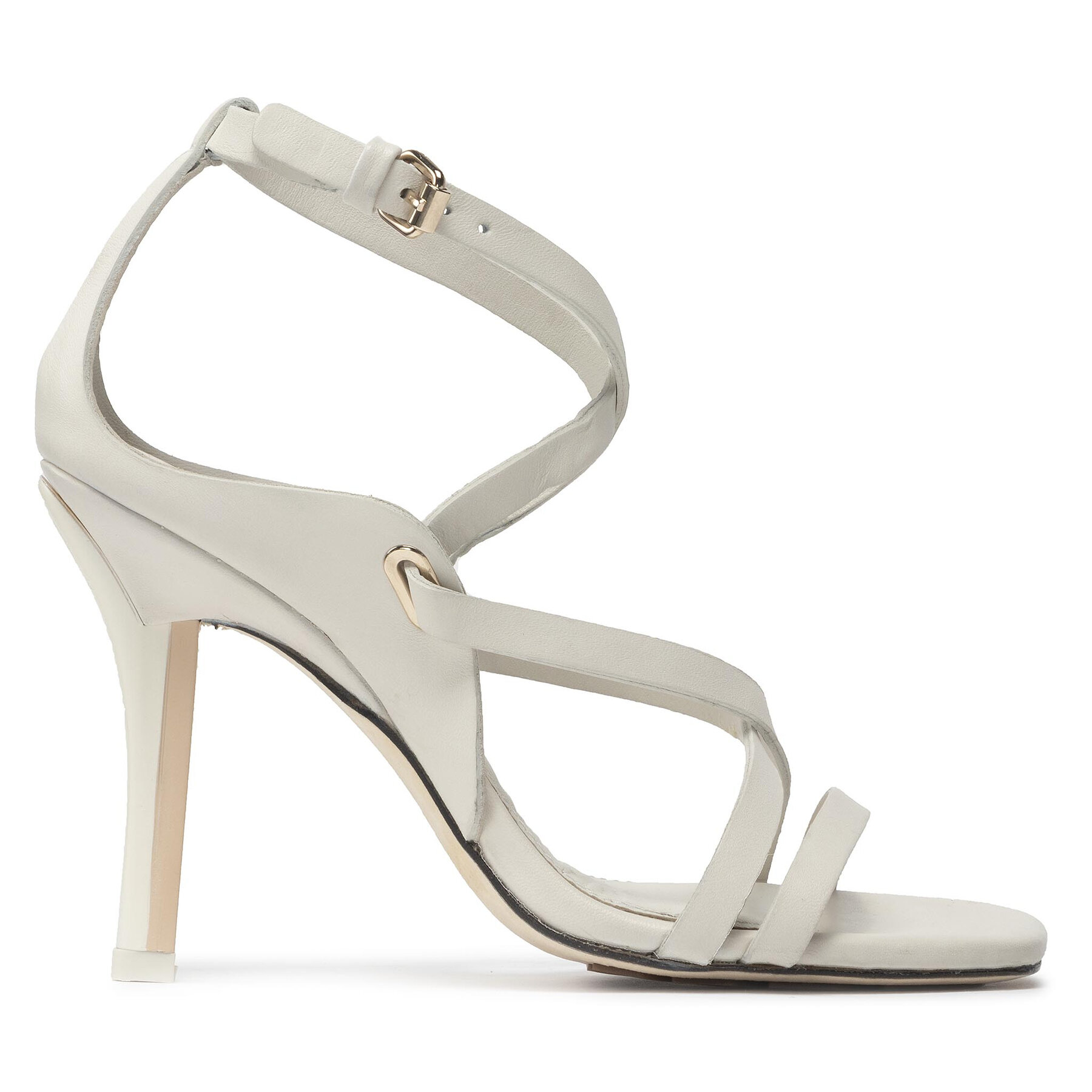 Sandalias Tommy Hilfiger Elevated Th High Heel Snadal FW0FW06653 Blanco