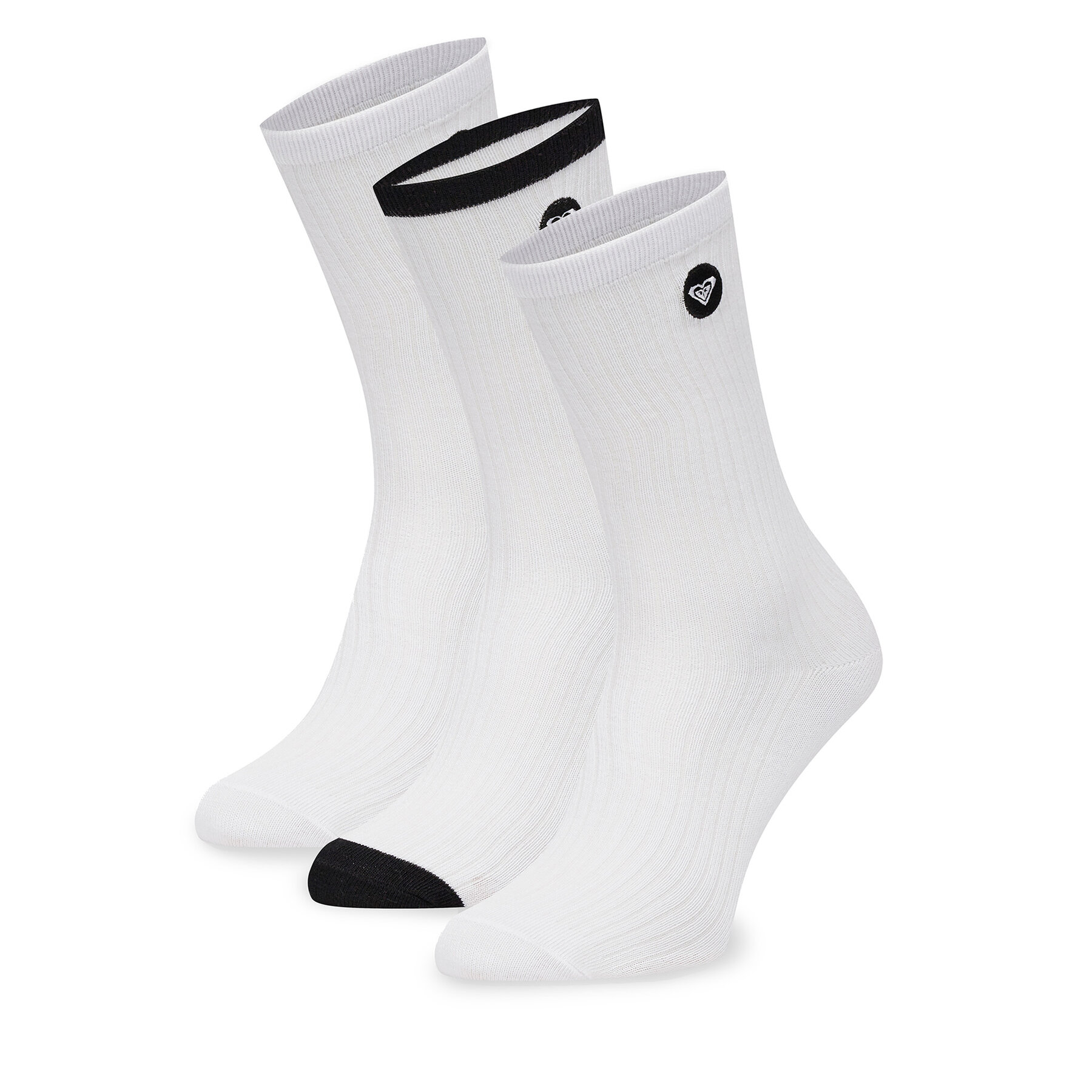 Șosete lungi Roxy AS_ROXY_02W_SS25 (3-PACK) Alb