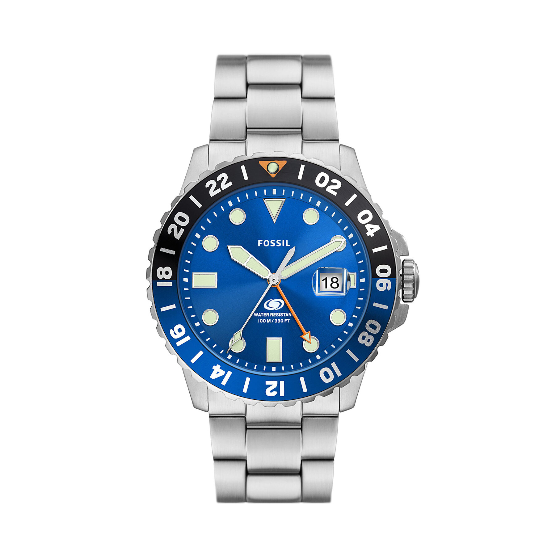 Reloj Fossil Blue FS5991 Plata