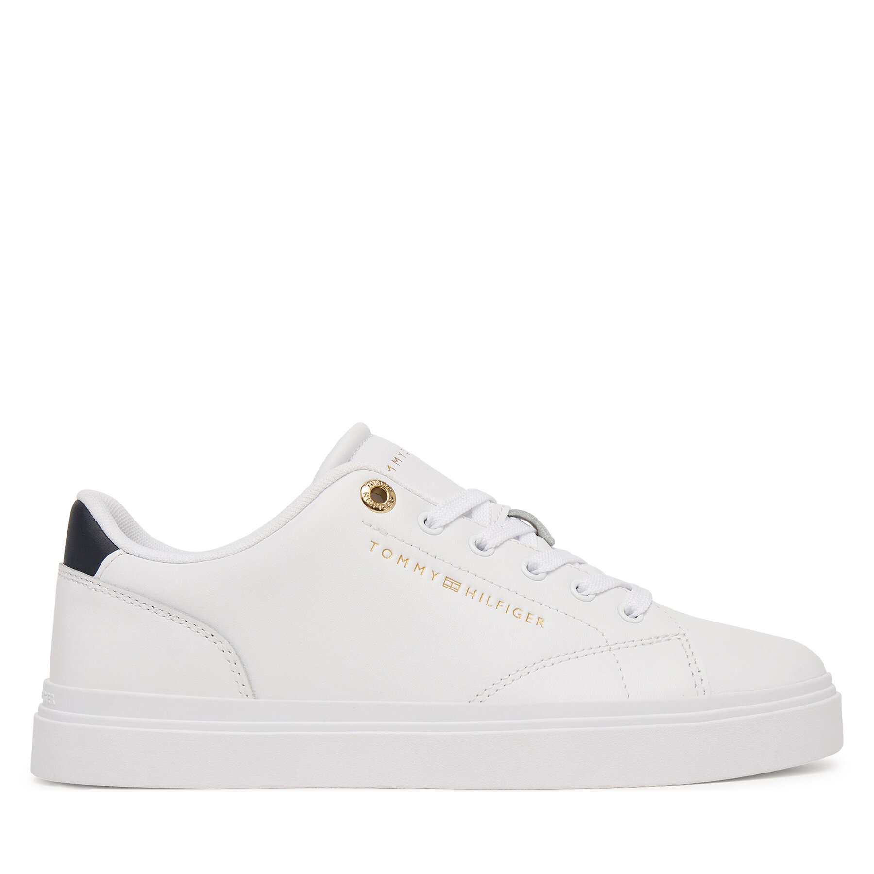 Sneakersy Tommy Hilfiger Th Chic Sneaker FW0FW09105 Biela