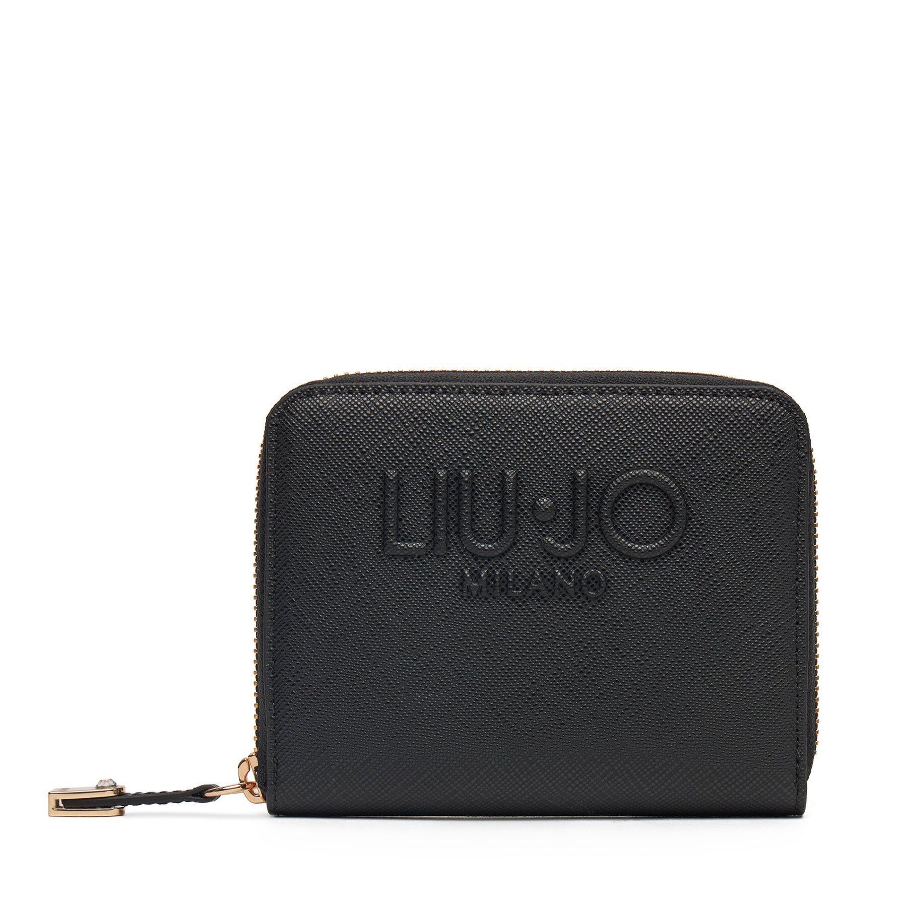 Veľká dámska peňaženka Liu Jo M Zip Around AA5156 E0058 Čierna
