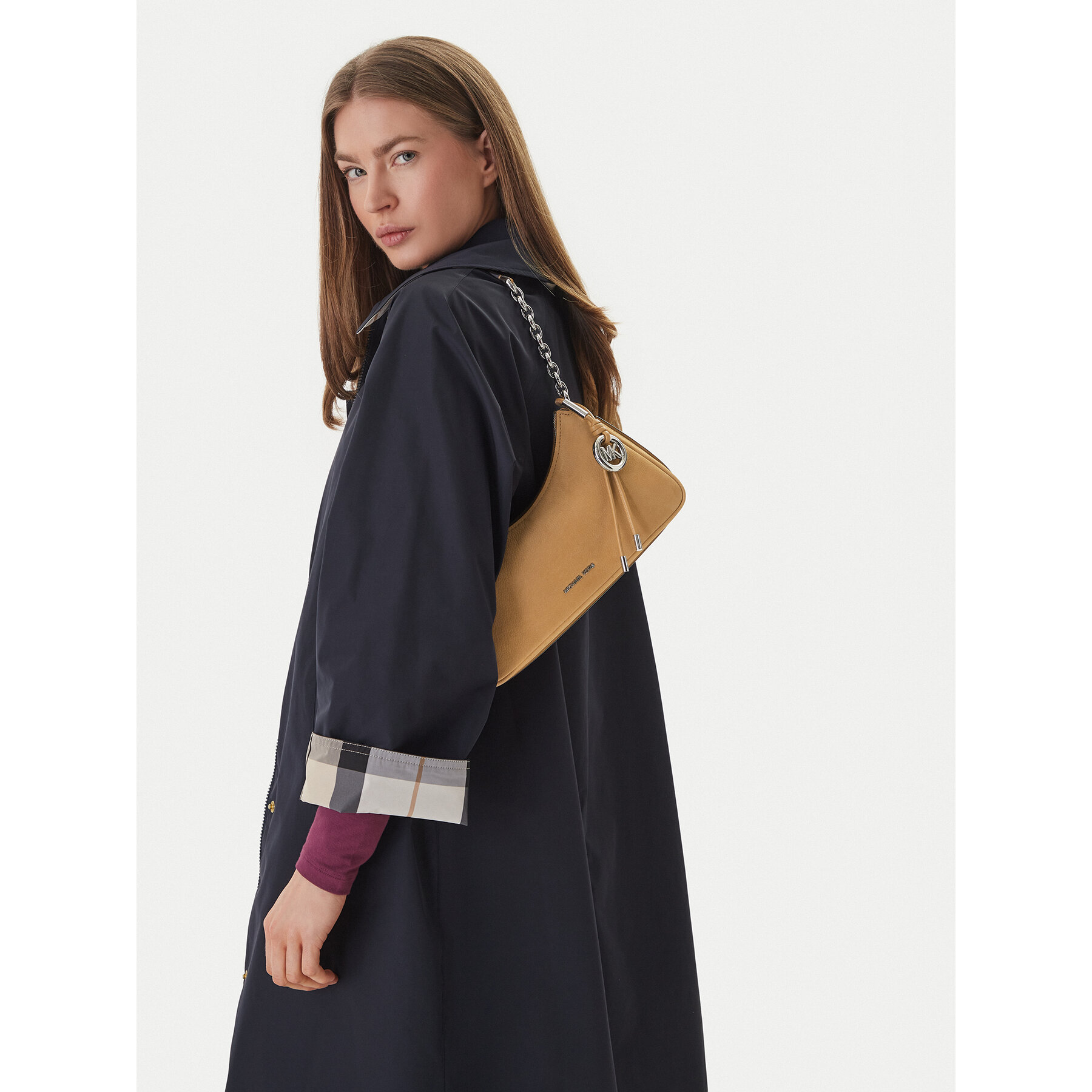 Geantă MICHAEL Michael Kors 32R6SY5W6L Maro