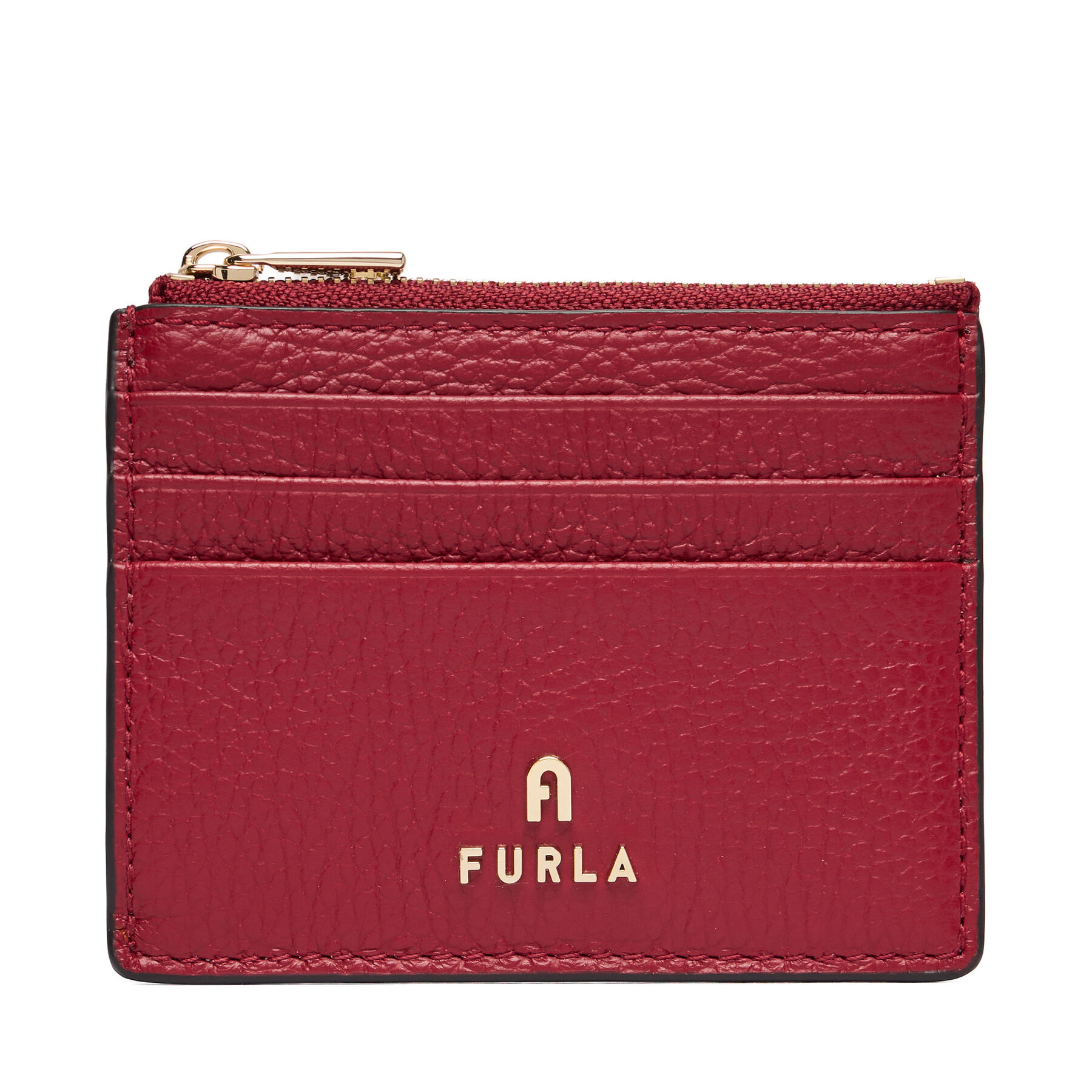 Pouzdro na kreditní karty Furla Camelia WP00388 HSF000 CGQ00 Bordó