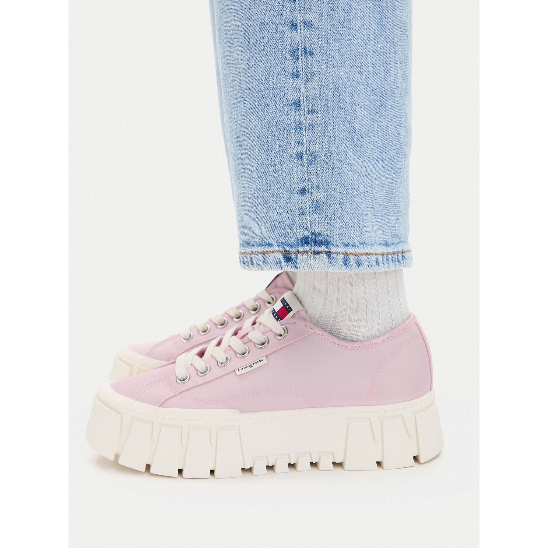 Сникърси Tommy Jeans Tj Platform Sneaker EN0EN03098 Светлорозов