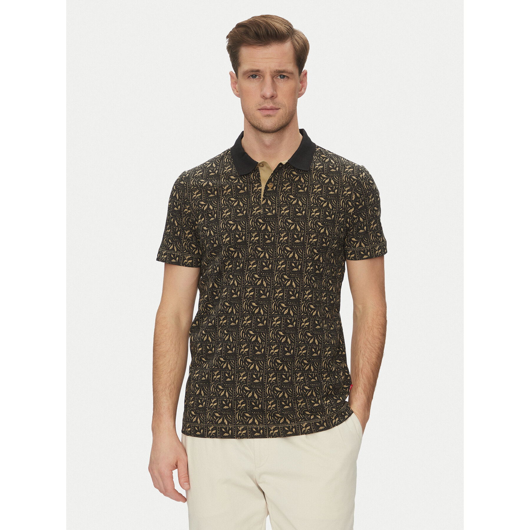 JOOP! Jeans Pólóing 15 JJJ-42Almero 30045688 Barna Modern Fit