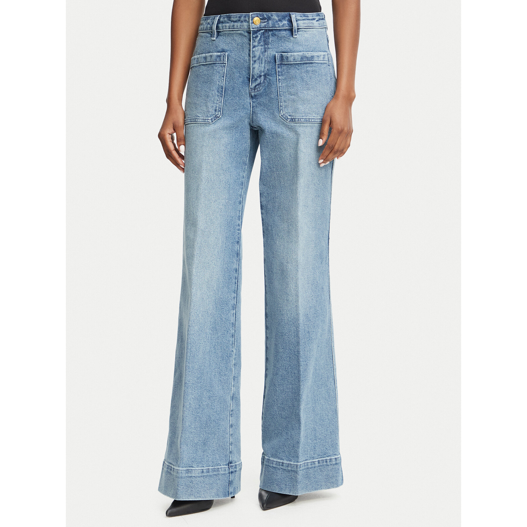 MICHAEL Michael Kors Jeans MS6909IEB1 Blau Loose Fit