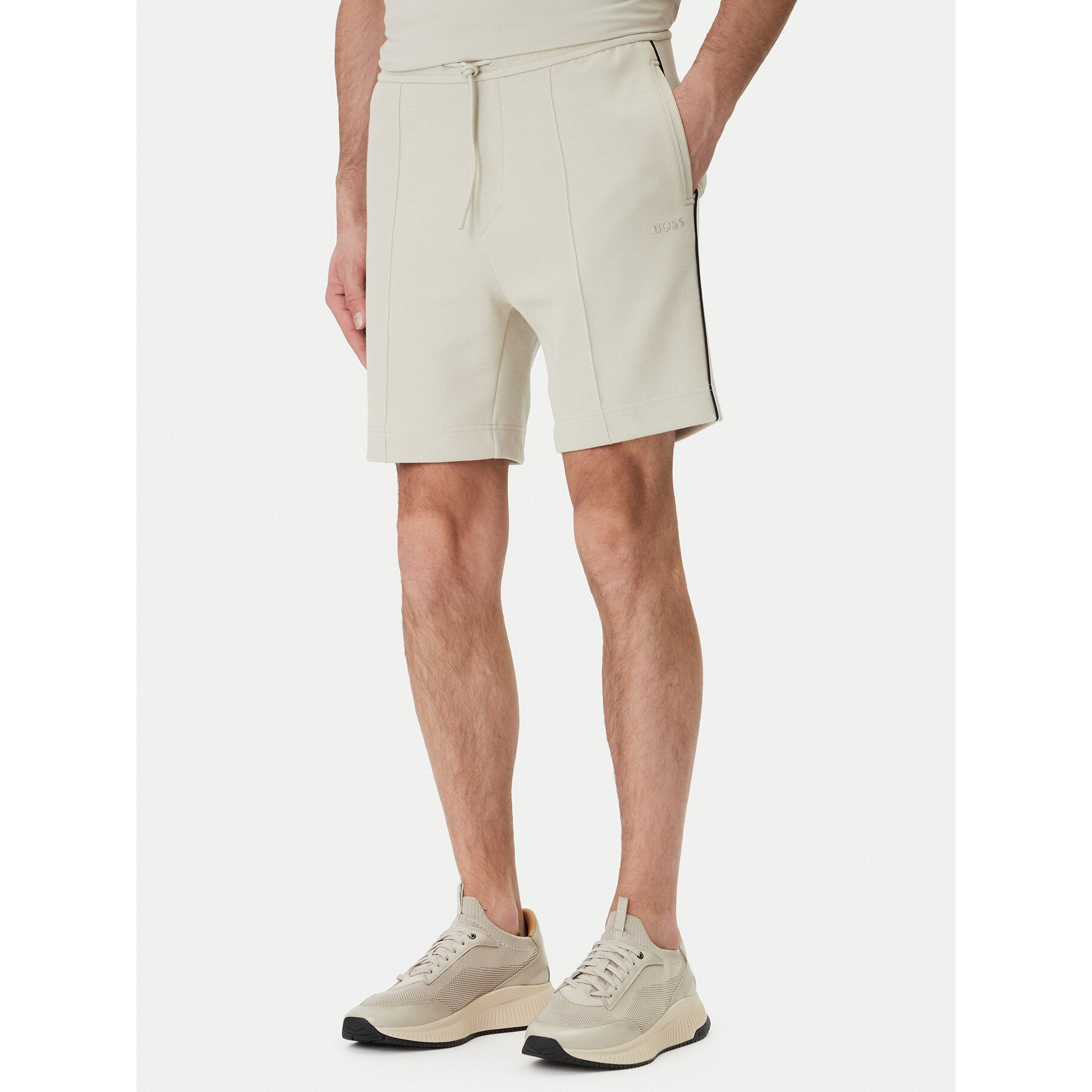 BOSS Sportshorts Join Headlo 50561776 Beige Regular Fit